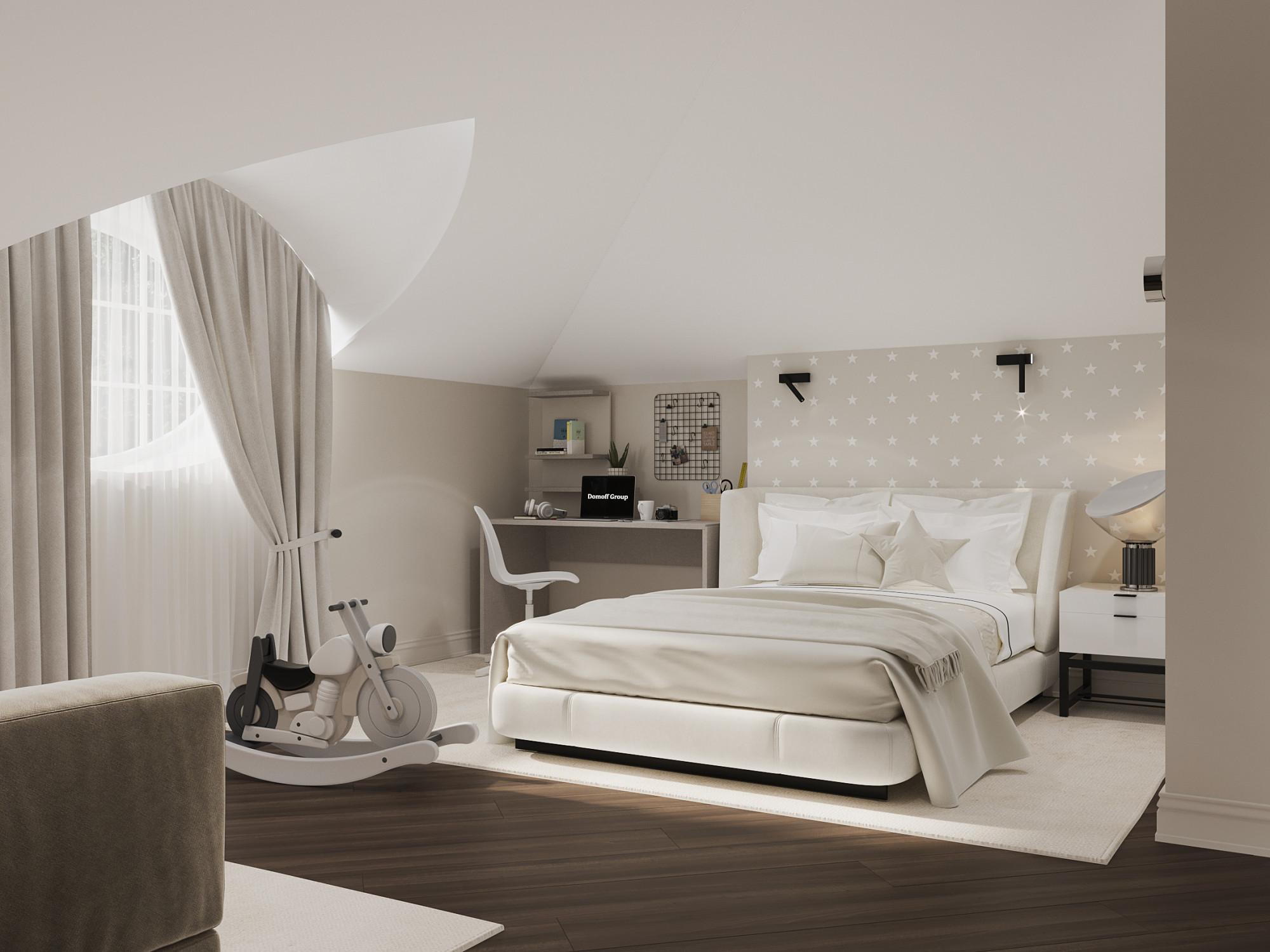 Nursery room №2 made in the style of Contemporary classics