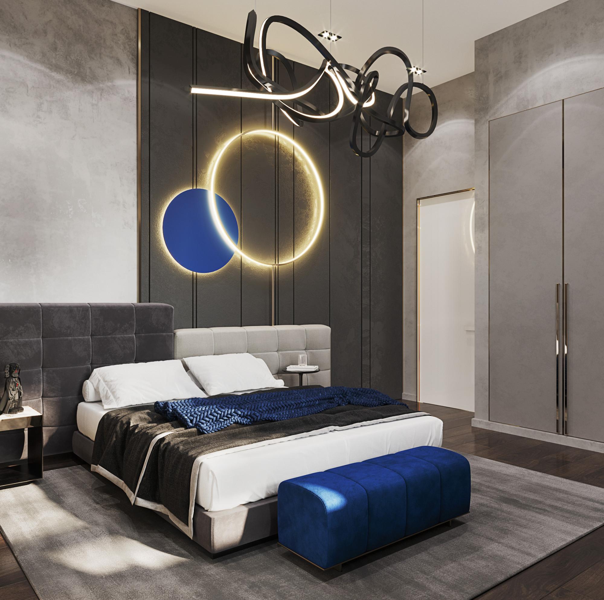 Bedroom №1 made in the style of Modern Contemporary