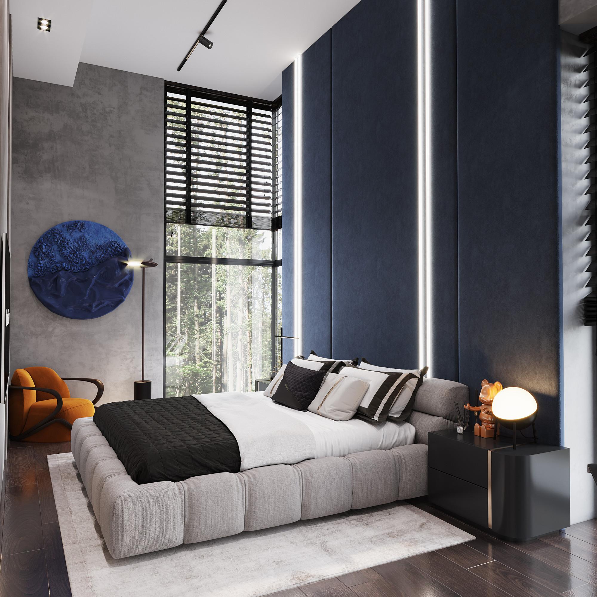 Bedroom №3 made in the style of Modern Contemporary