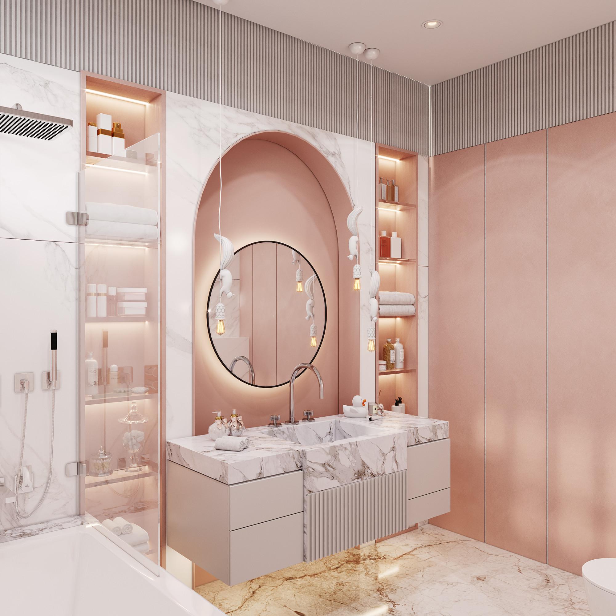 Bathroom in the bedroom №5 made in the style of Modern Contemporary
