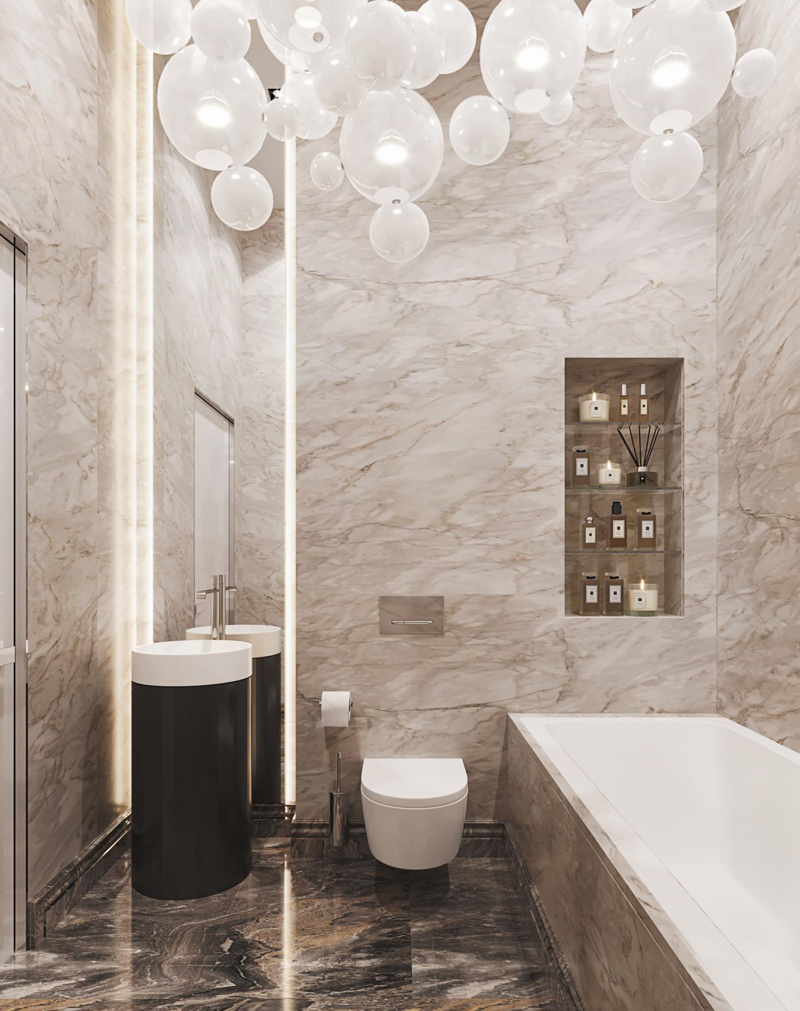 Bathroom in the bedroom №6 made in the style of Modern Contemporary