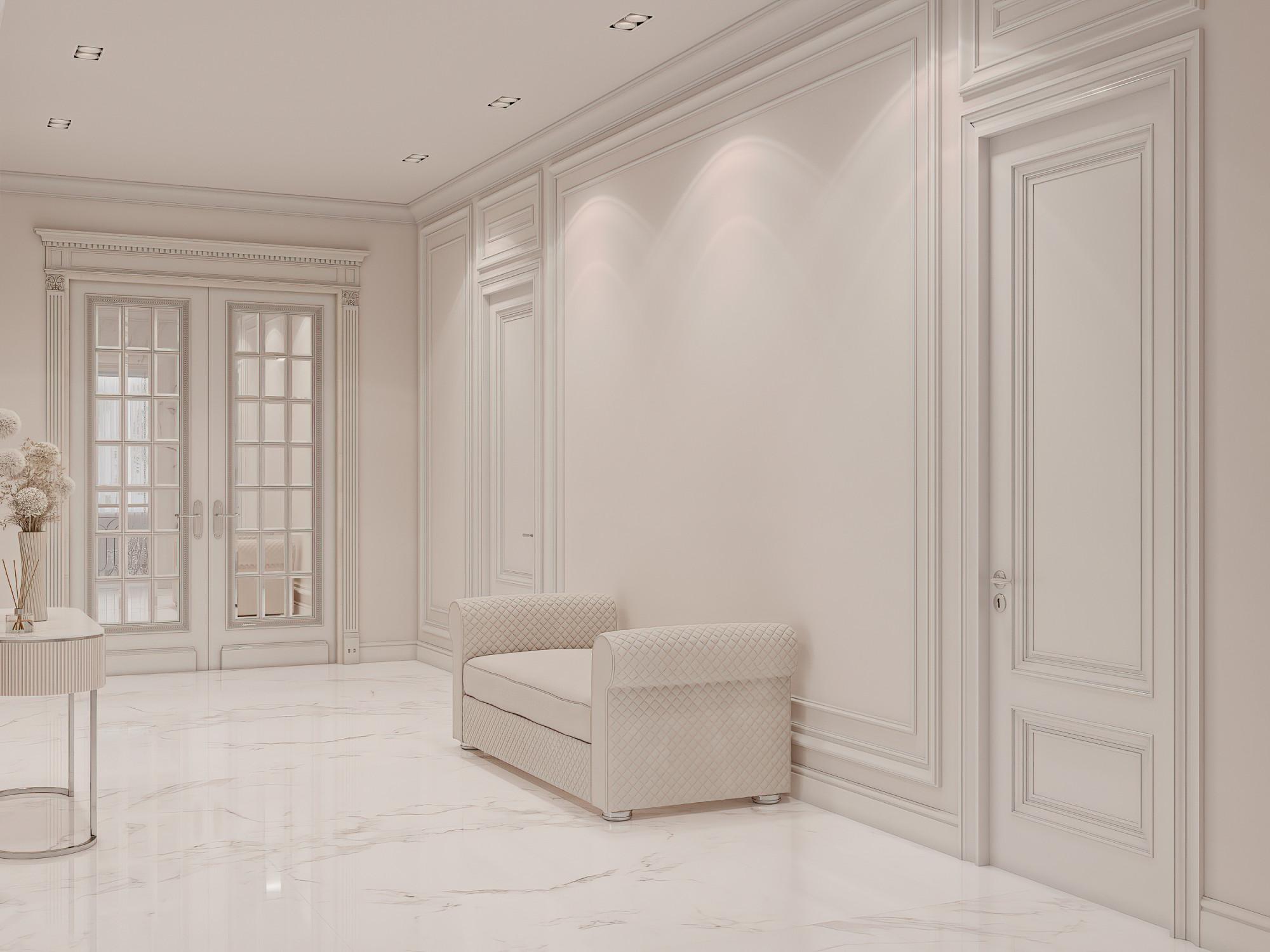 Hall on the 2nd floor made in the style of Contemporary classics