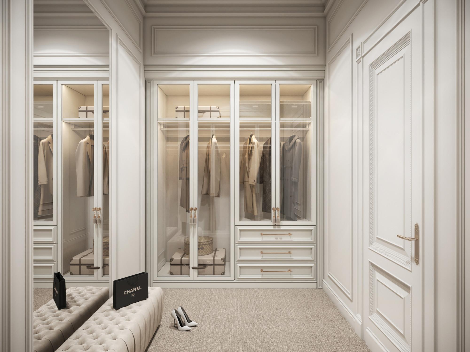 Dressing room made in the style of Contemporary classics