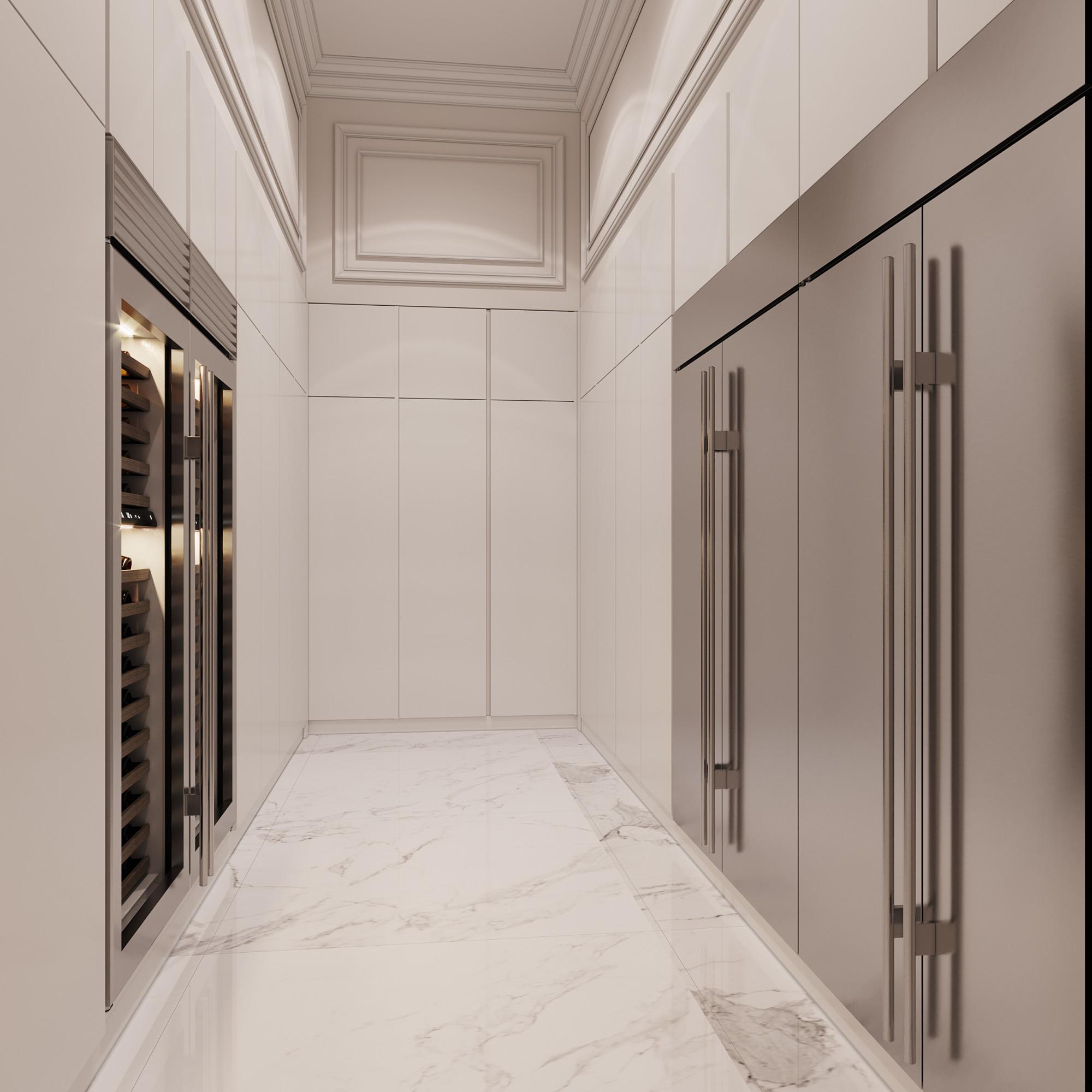 Panty room made in the style of Contemporary classics