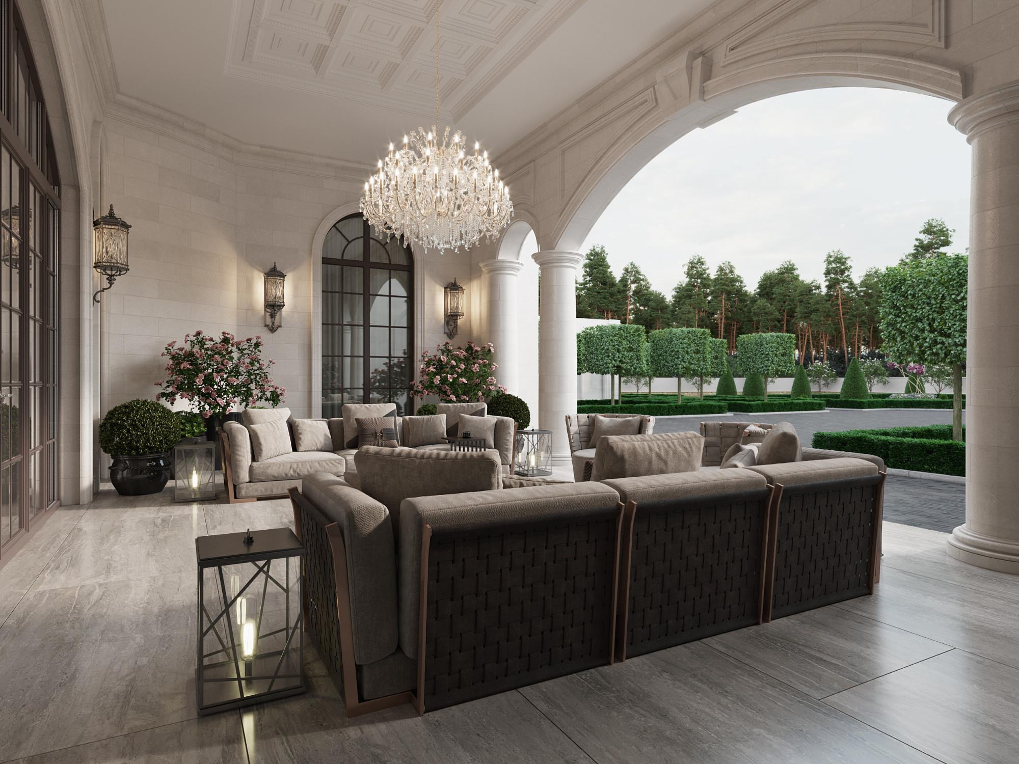 Terrace №3 made in the style of Contemporary classics