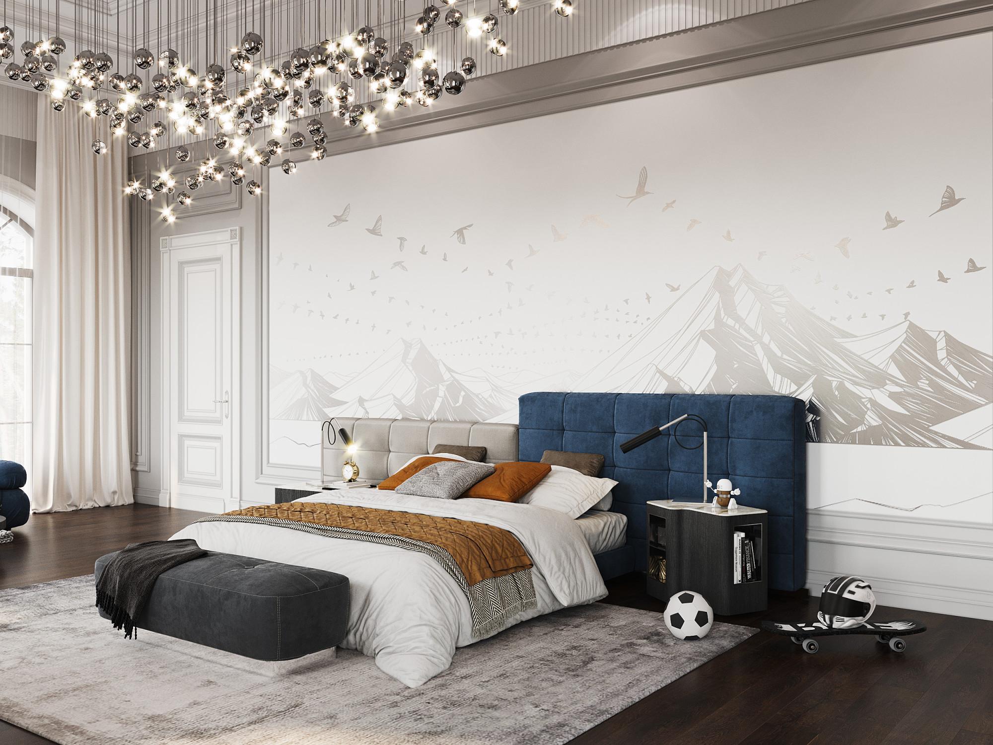 Nursery room №4 made in the style of Contemporary classics