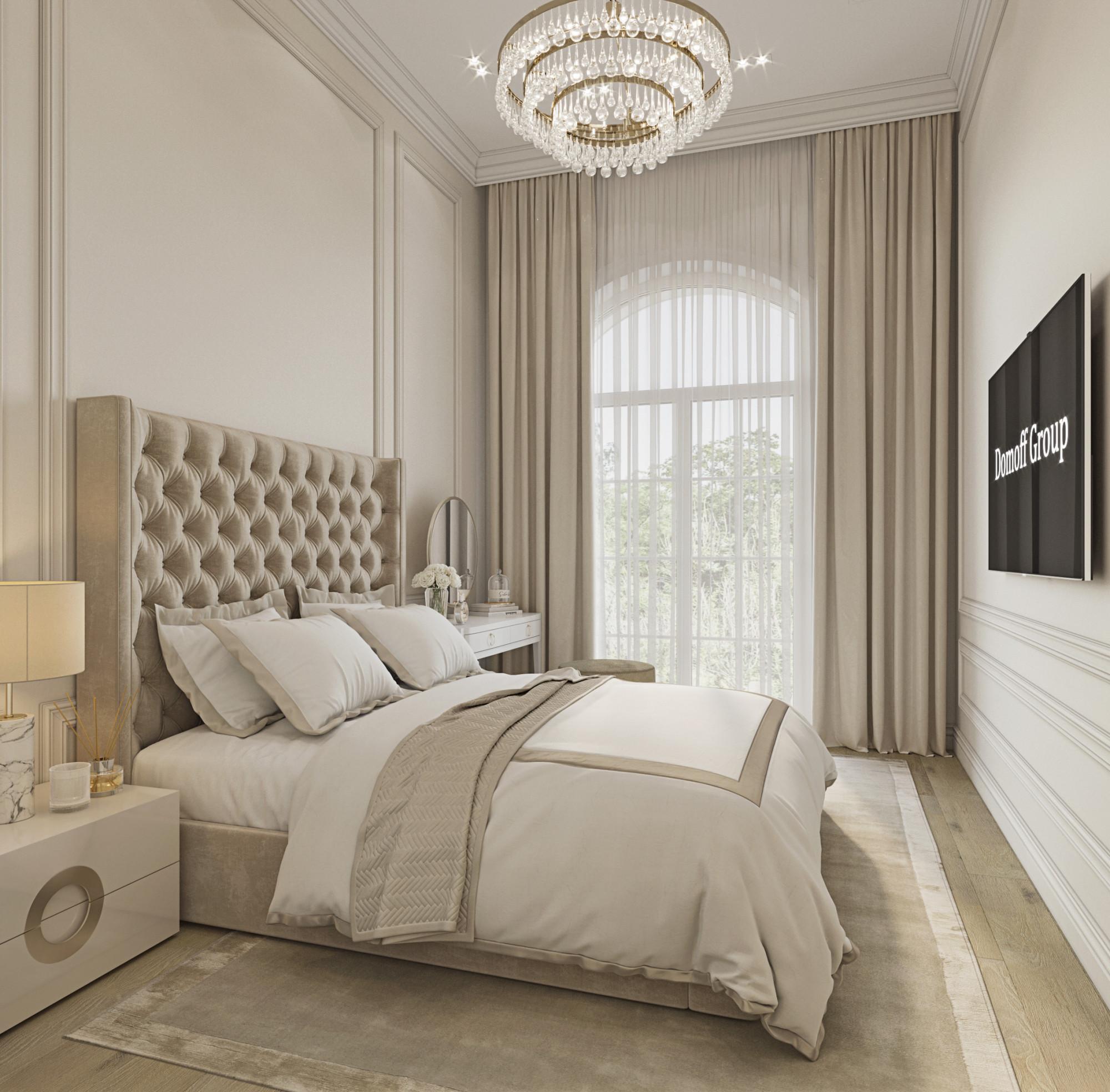 Nanny's bedroom №1 made in the style of Contemporary classics