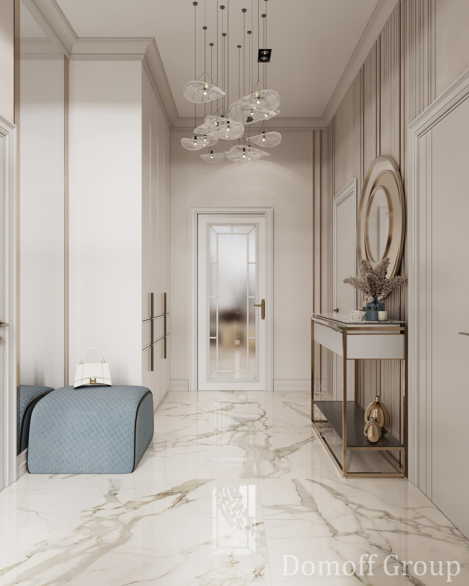Hall on the 1st floor made in the style of Contemporary classics