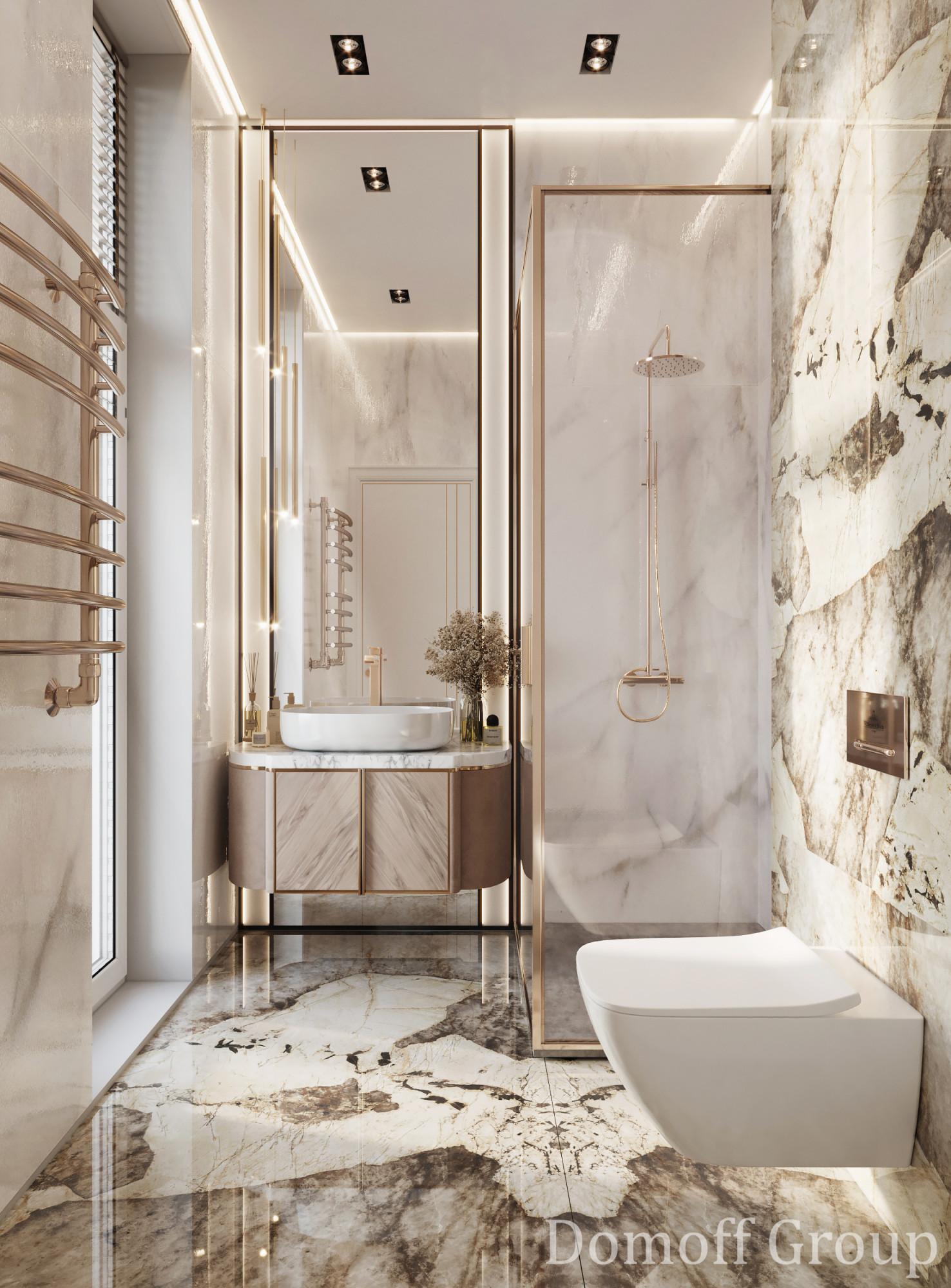 Bathroom on the 2nd floor made in the style of Contemporary classics