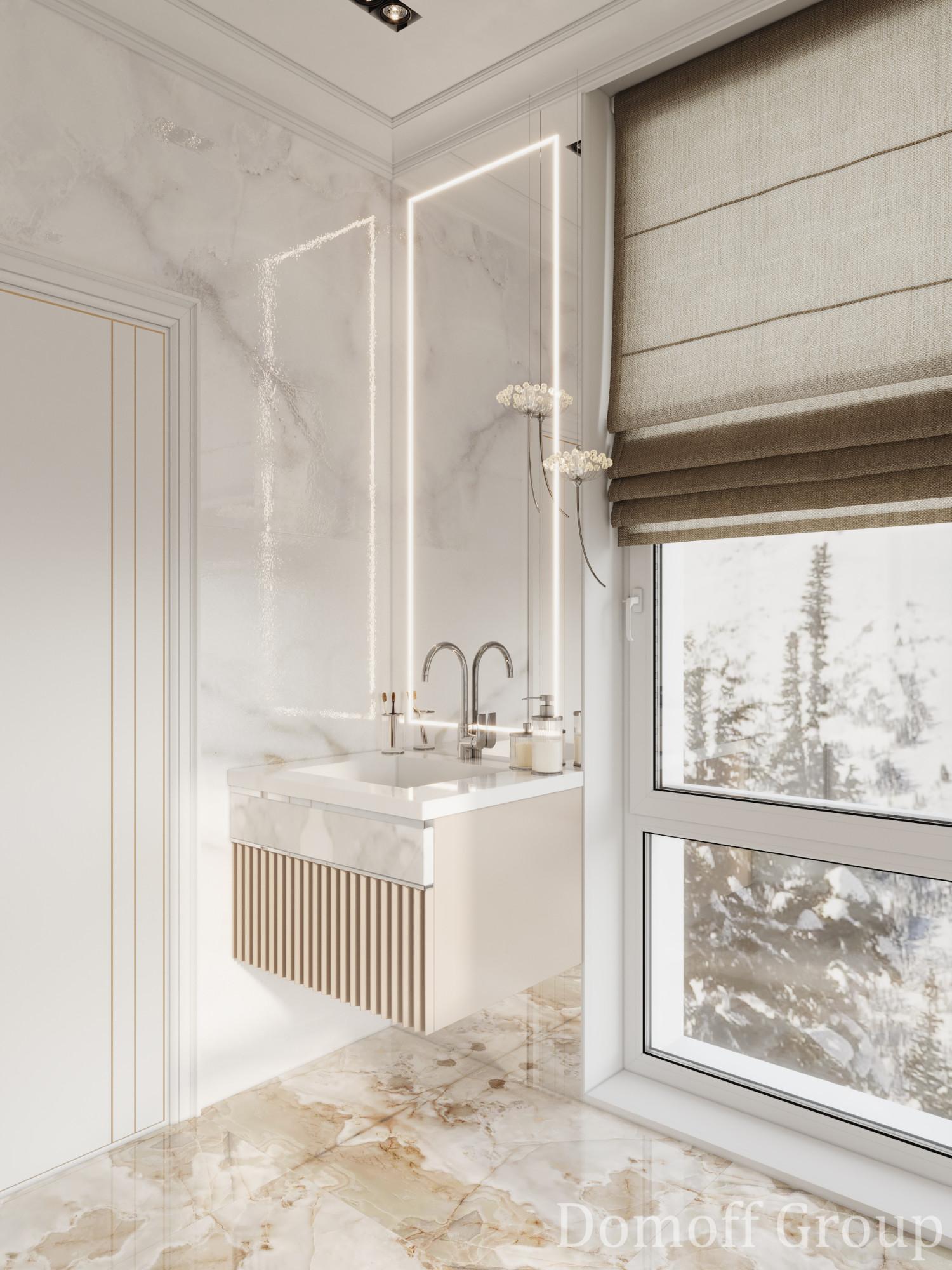 Bathroom in the bedroom №2 made in the style of Contemporary Minimalism