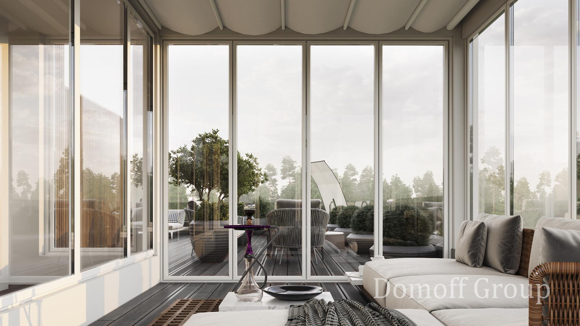 Terrace №2 made in the style of Contemporary