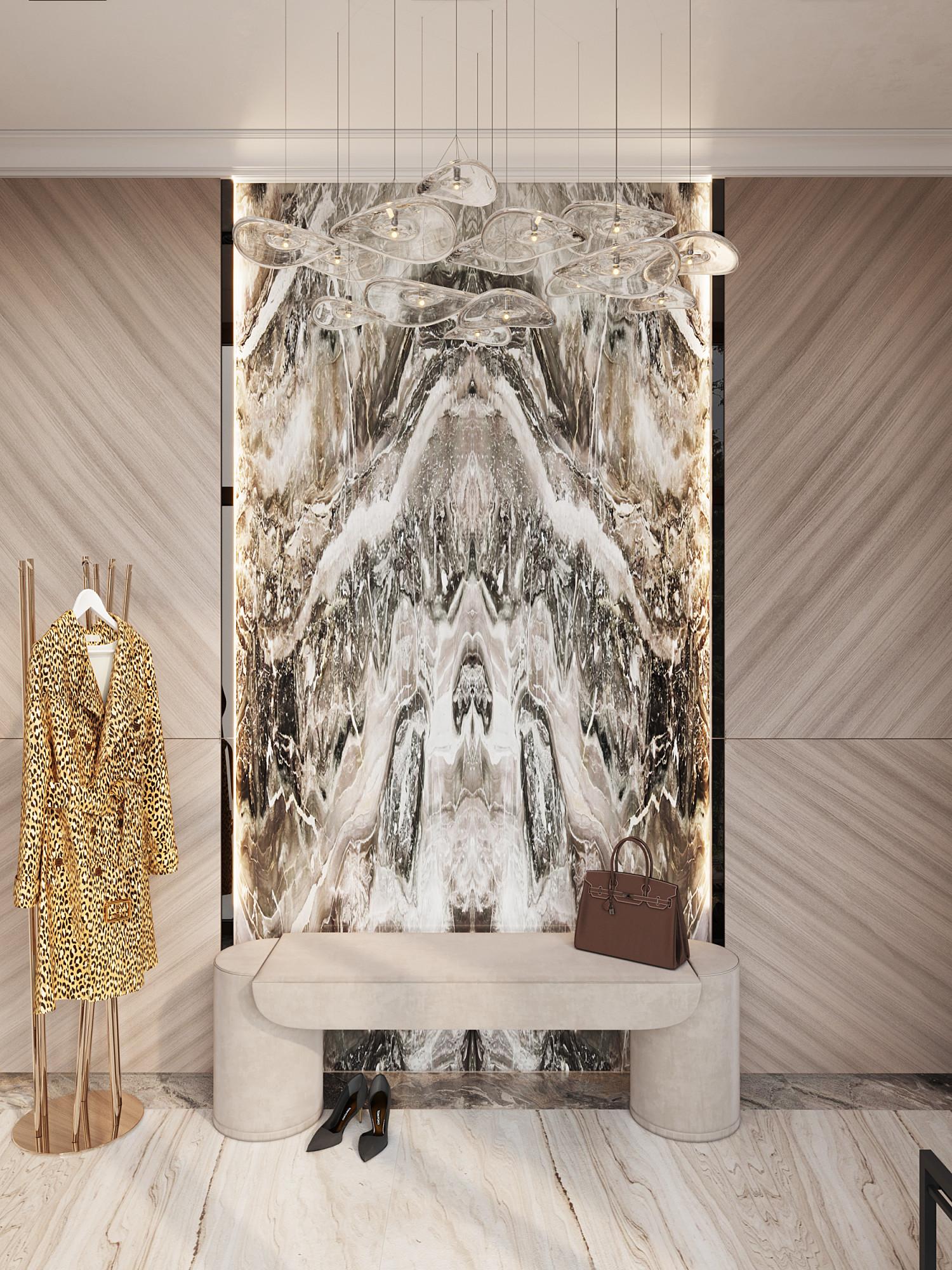 Vestibule made in the style of Contemporary classics