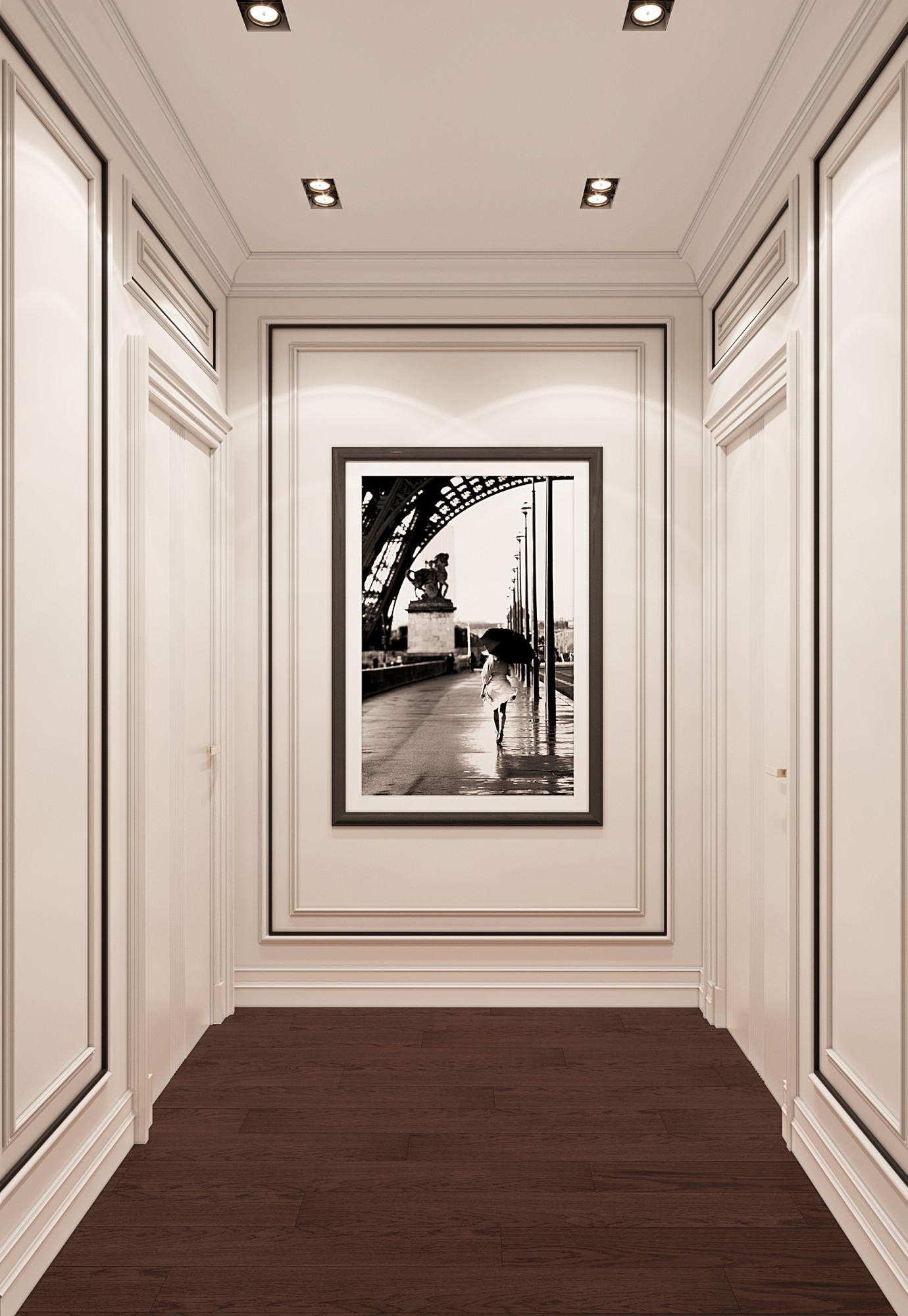 Corridor made in the style of Contemporary classics