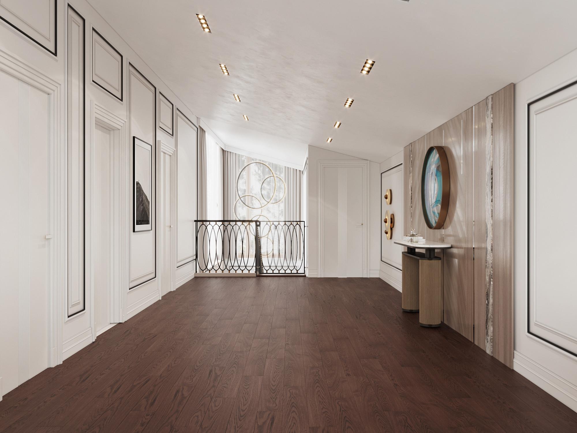 Hall on the 3rd floor made in the style of Contemporary classics