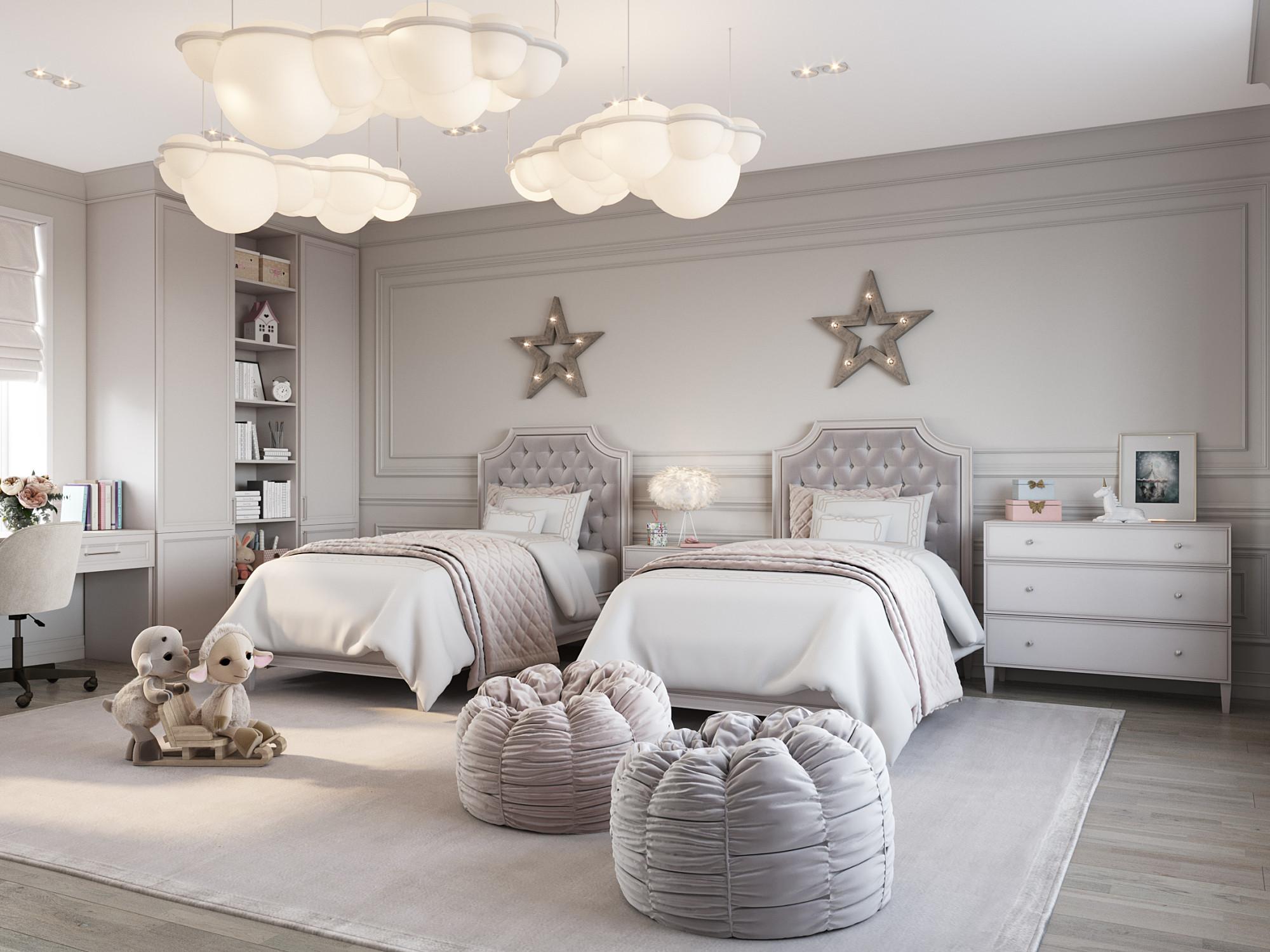 Nursery room №2 made in the style of Contemporary classics