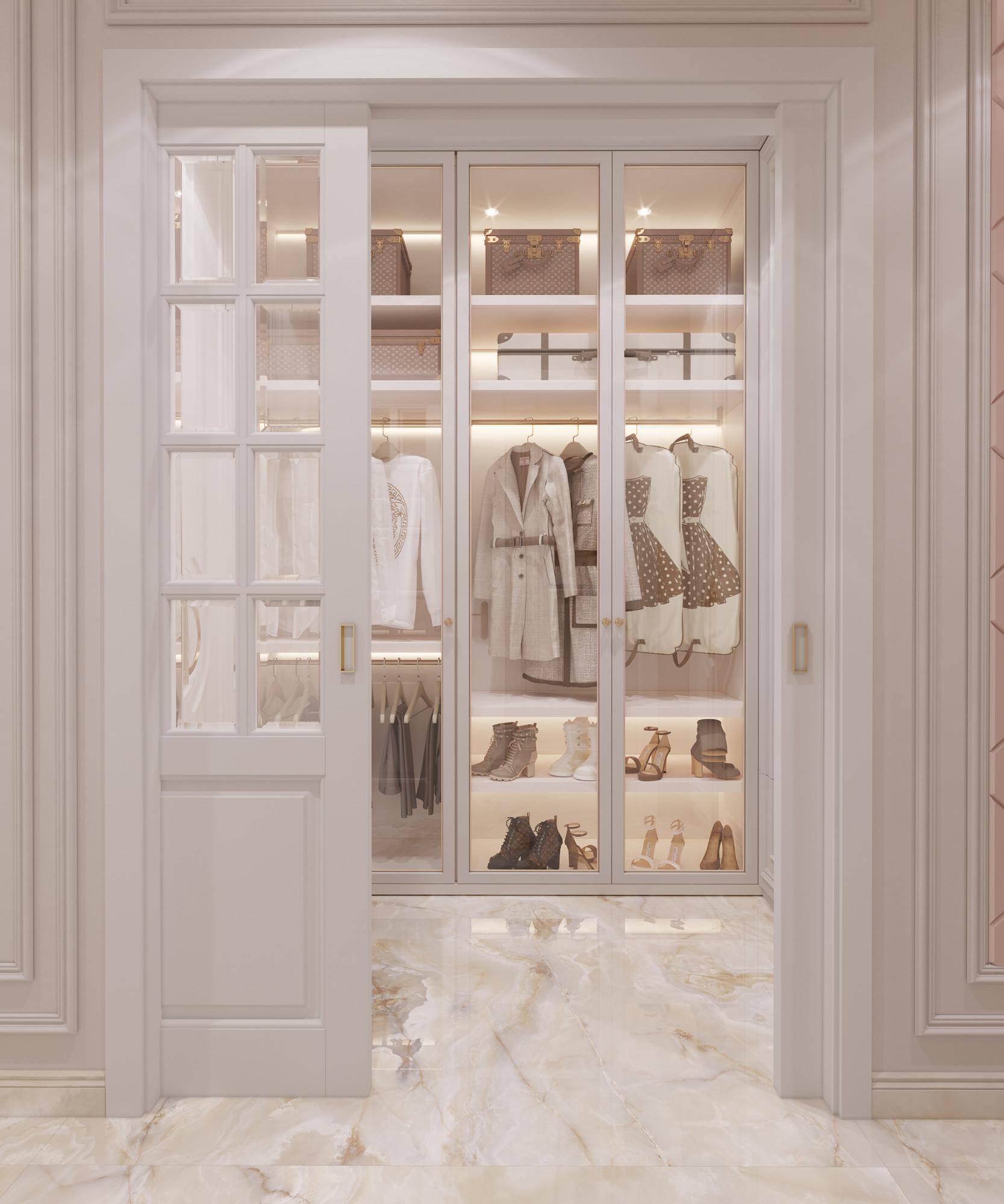 Dressing room made in the style of Contemporary classics