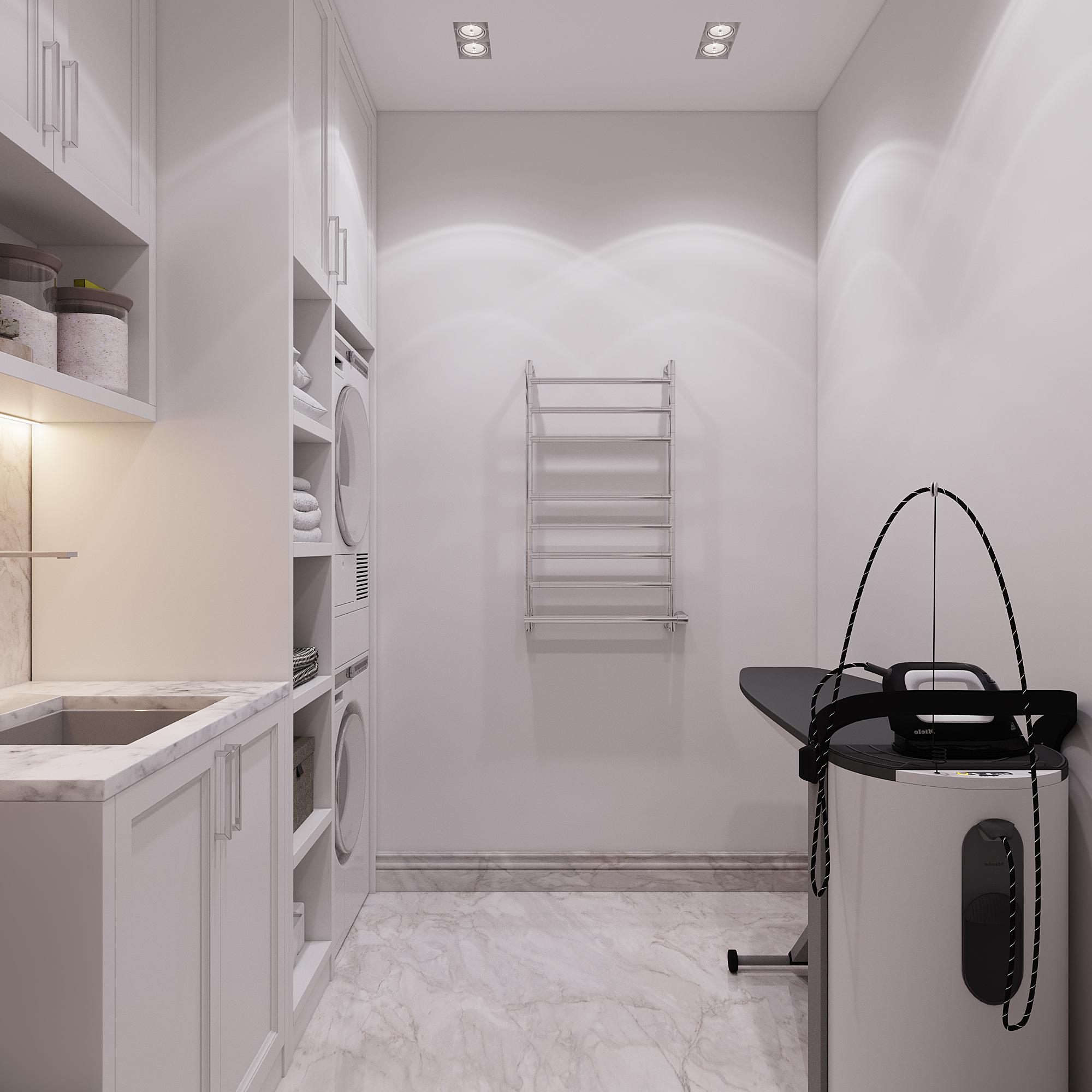 Laundry room made in the style of Contemporary