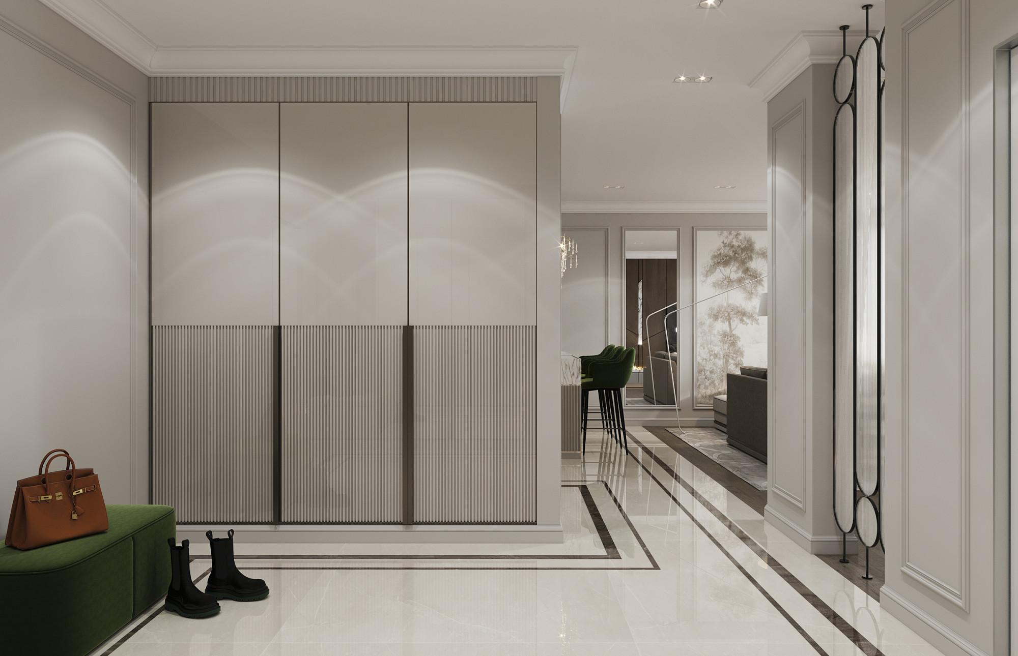 Hall made in the style of Contemporary classics