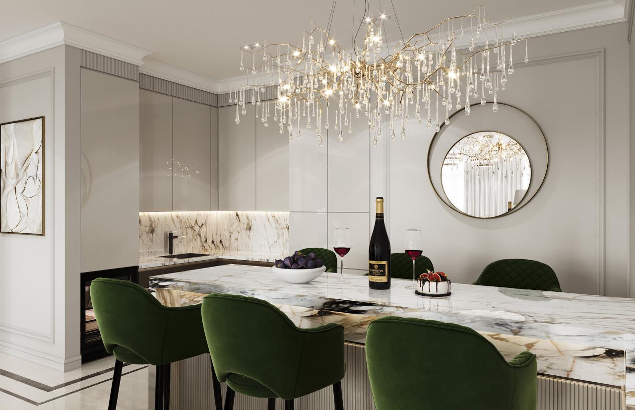 Appartment on Ozerkovskaya embankment Apartments Contemporary classics