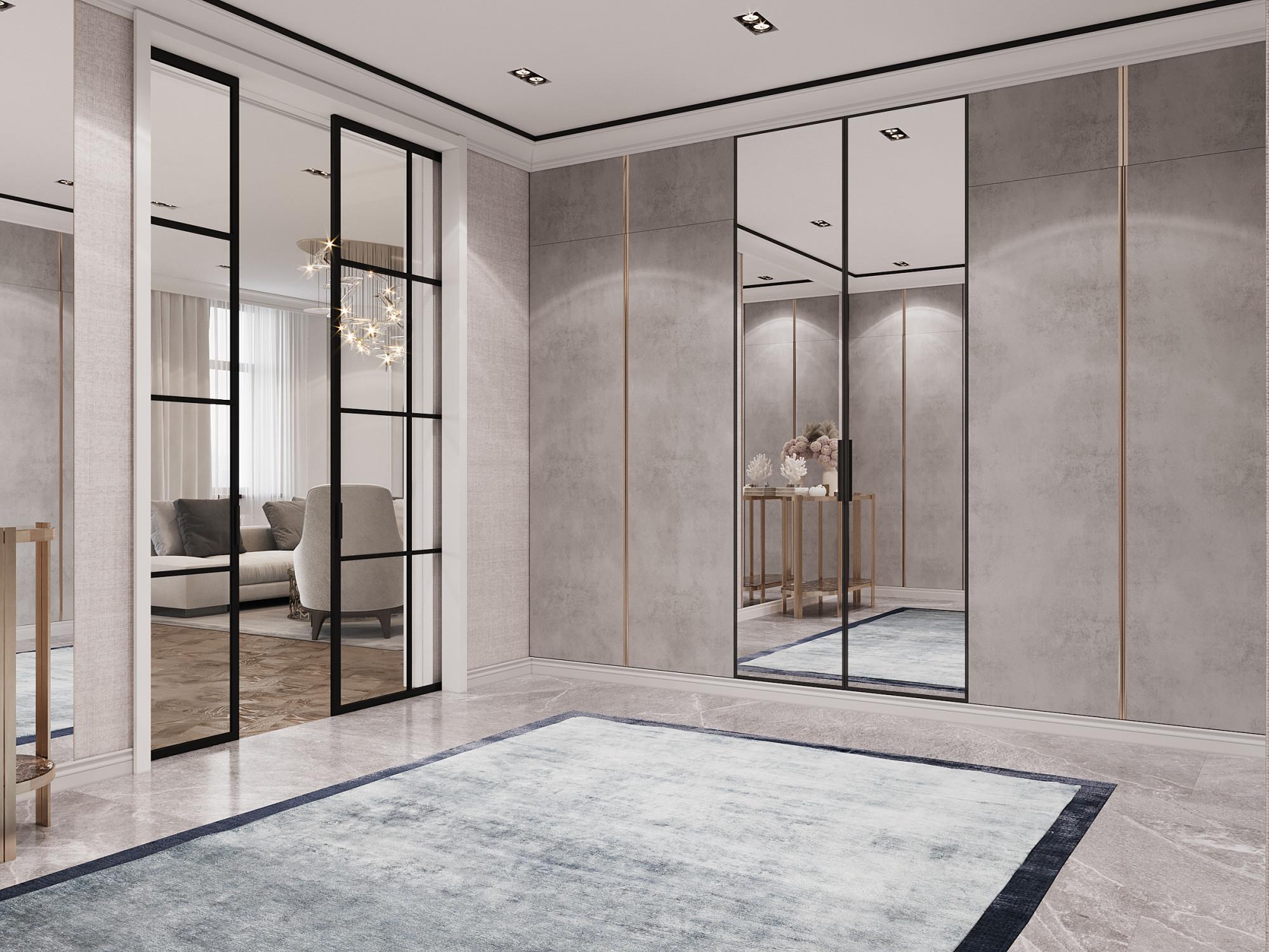 Hall made in the style of 