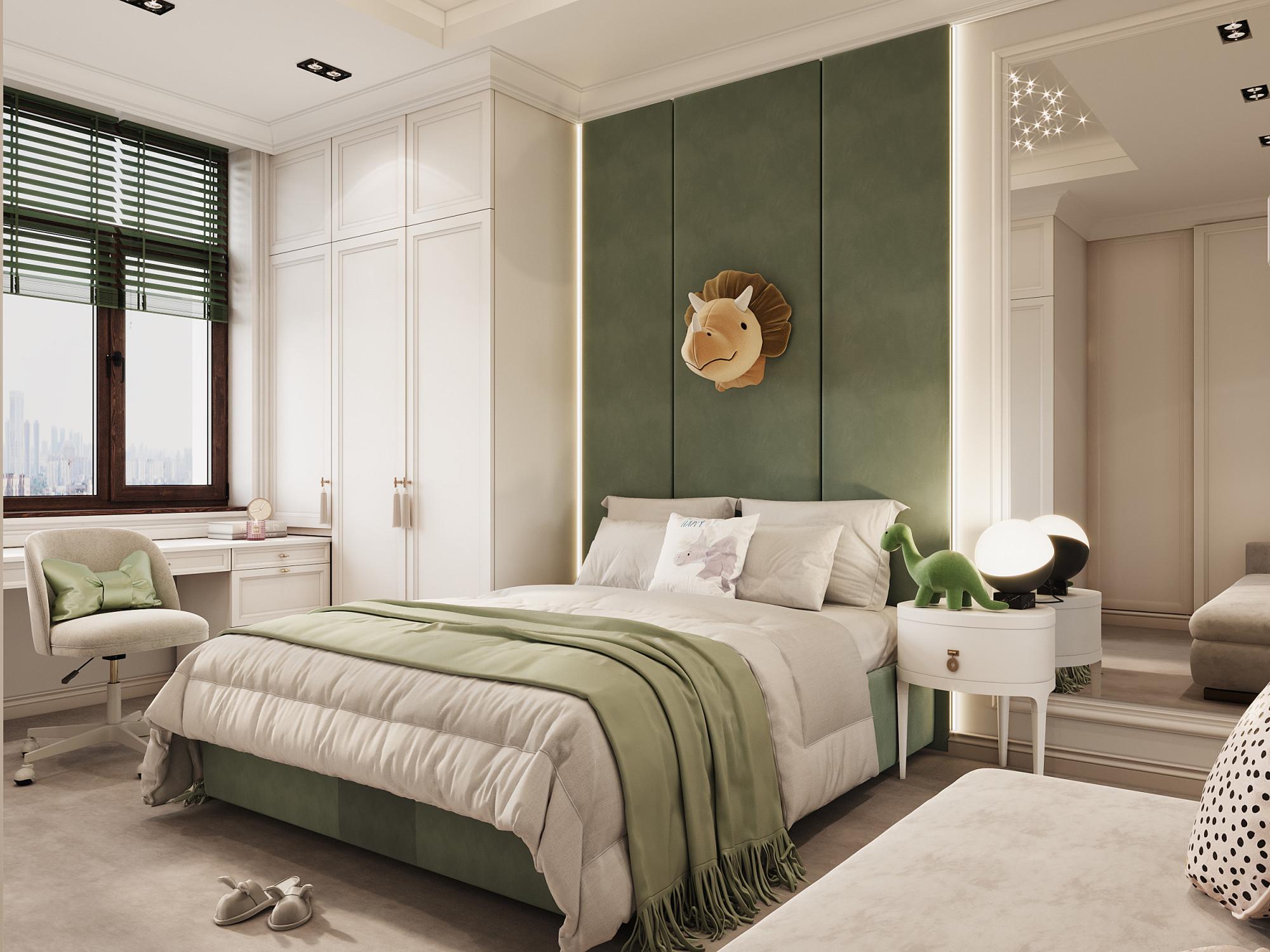 Nursery room №2 made in the style of Contemporary Neoclassicism Minimalism