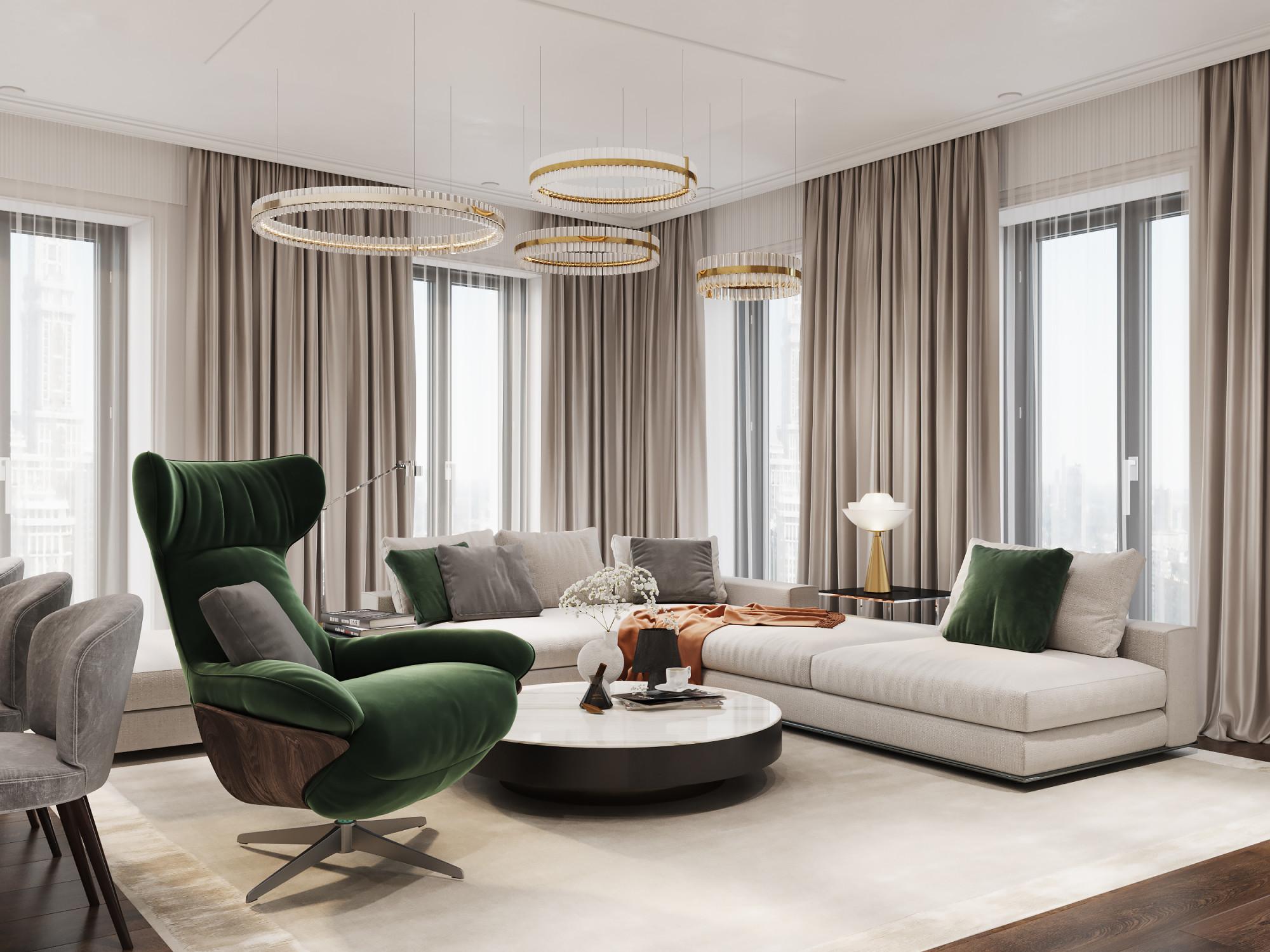 Housing Estate VTB Arena Park Apartments Contemporary