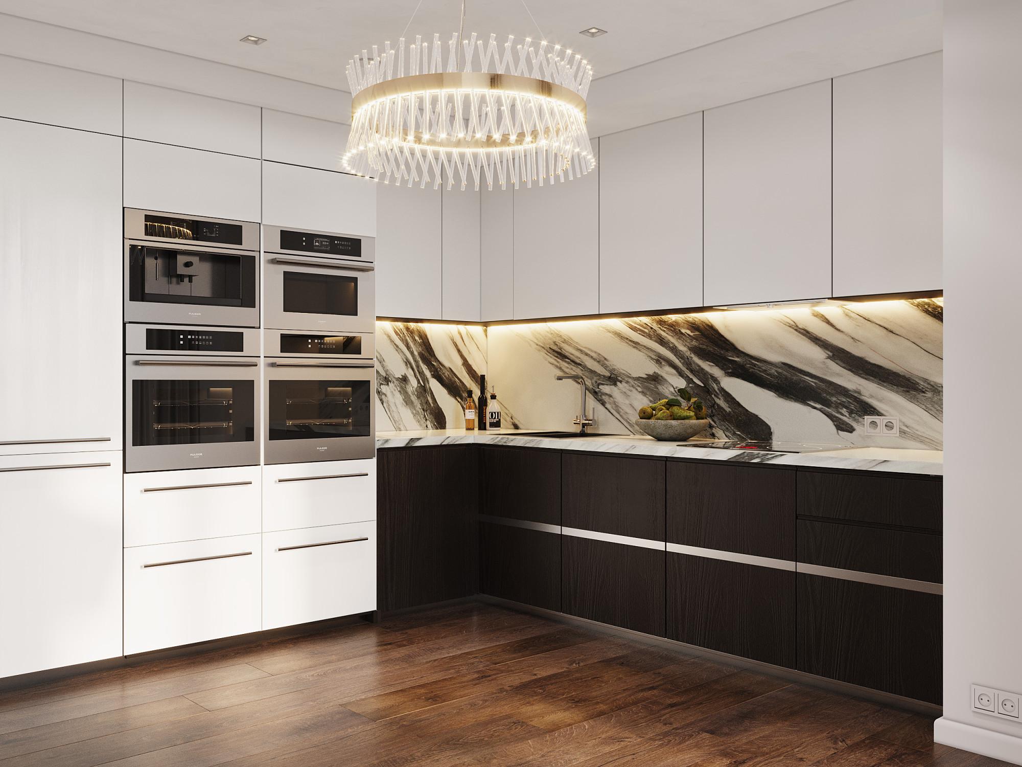 Kitchen made in the style of Contemporary Minimalism
