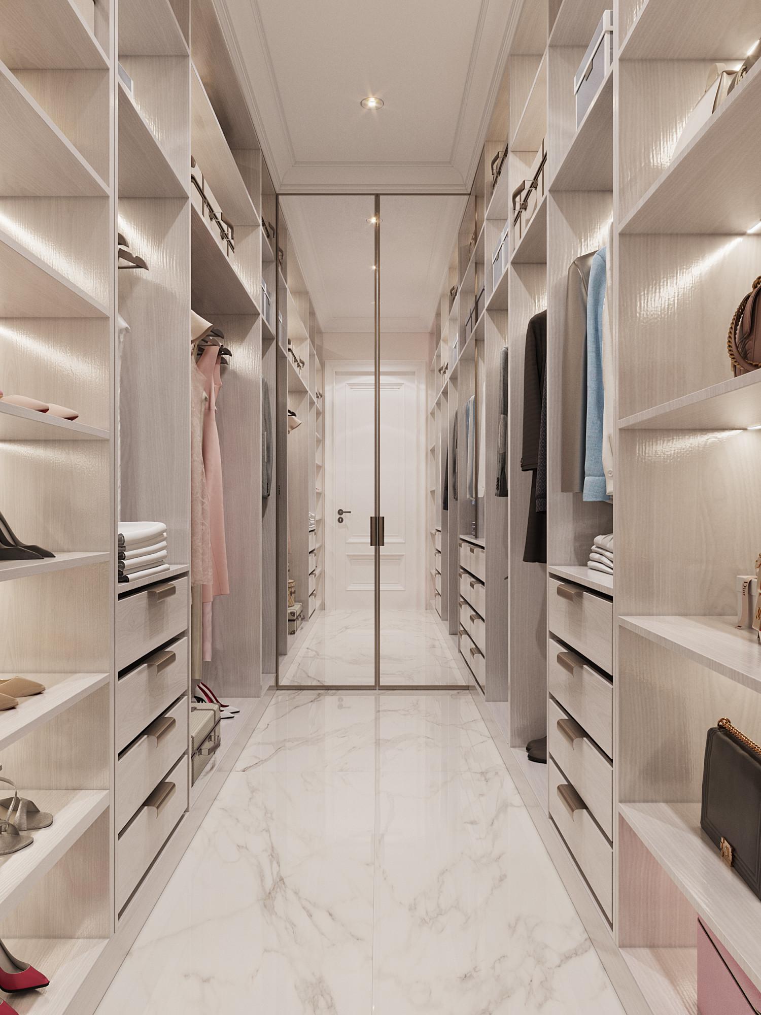 Dressing room made in the style of Contemporary