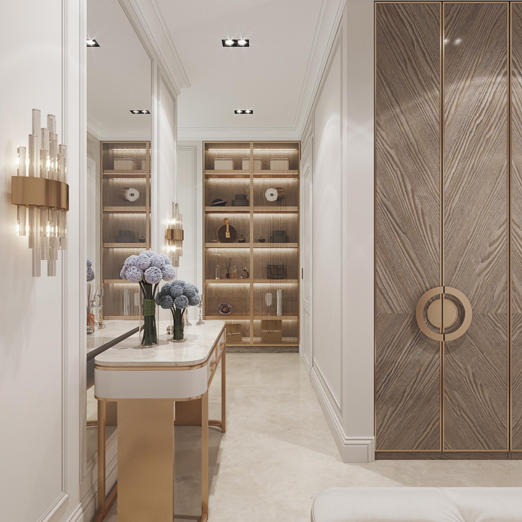 Hall made in the style of Contemporary Eclecticism Neoclassicism