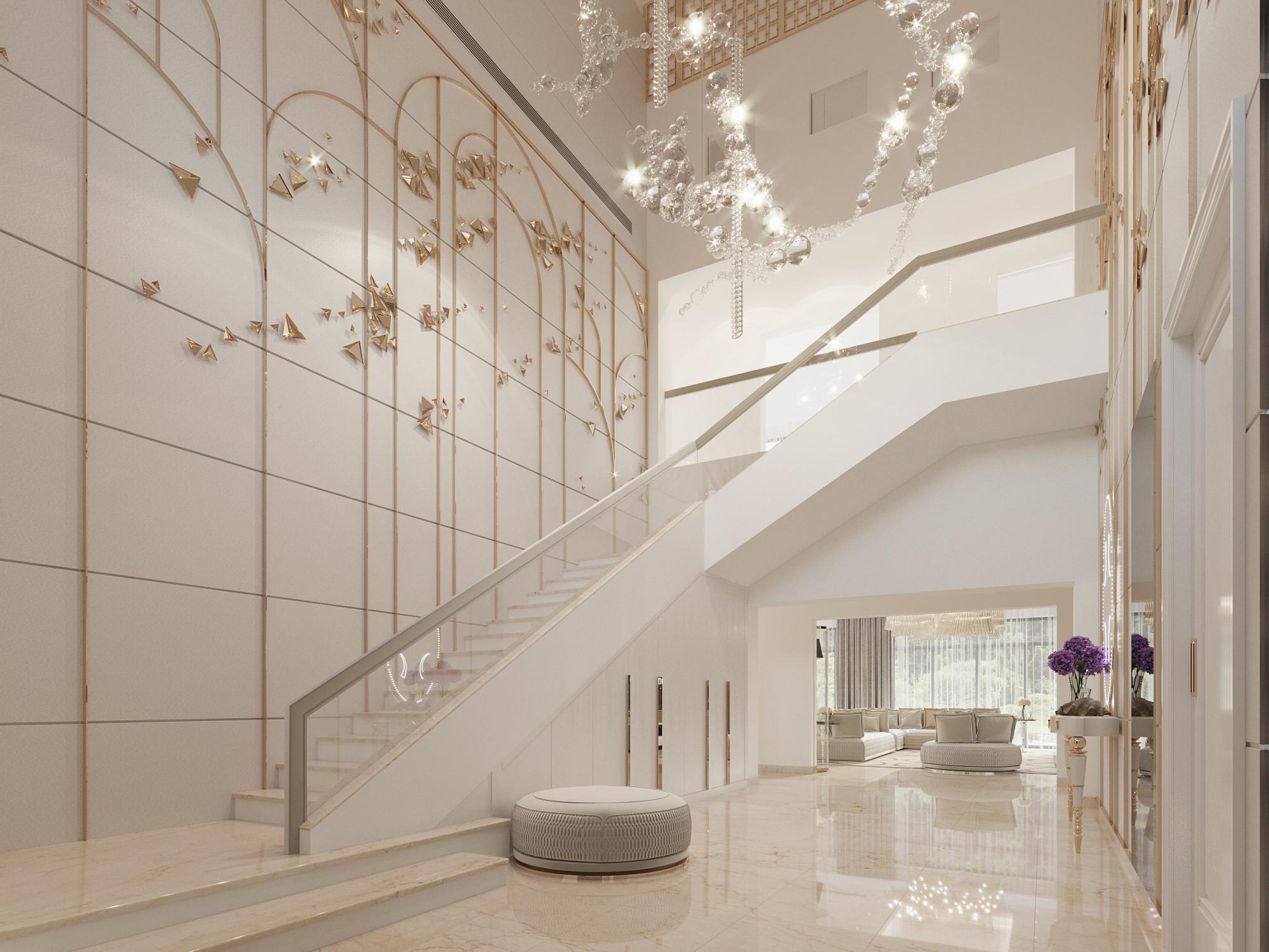 Hall made in the style of Contemporary classics