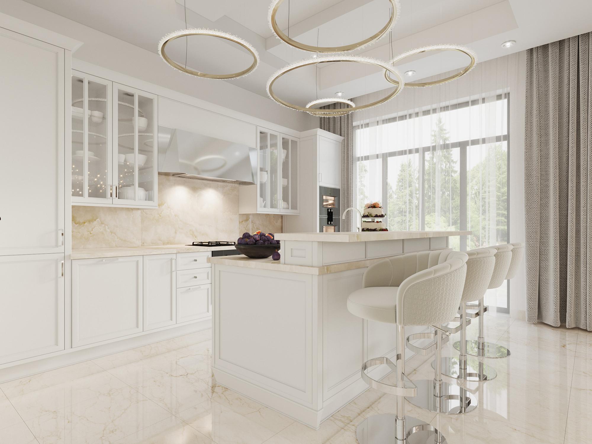 Kitchen made in the style of Contemporary classics
