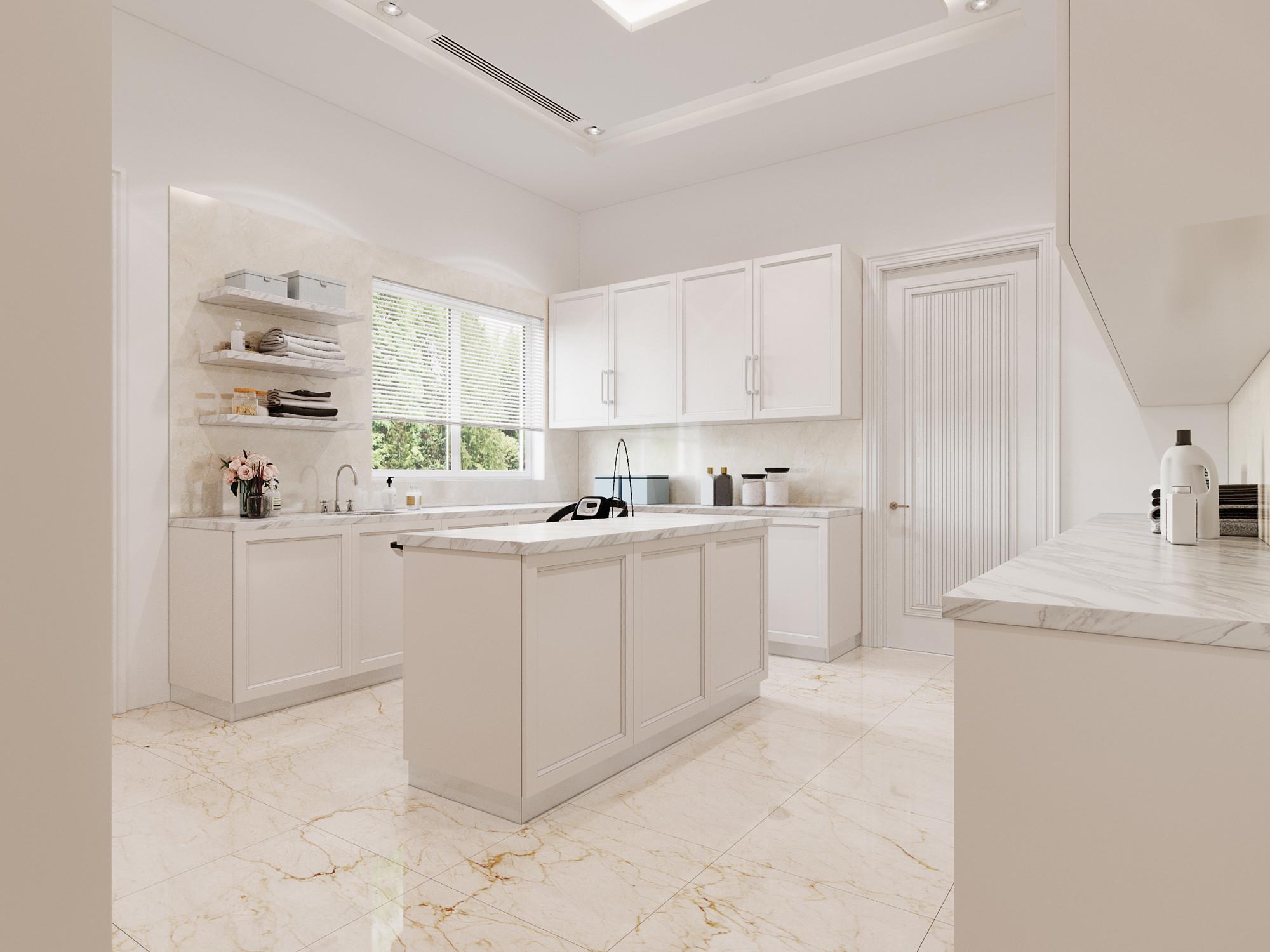 Laundry room made in the style of Contemporary