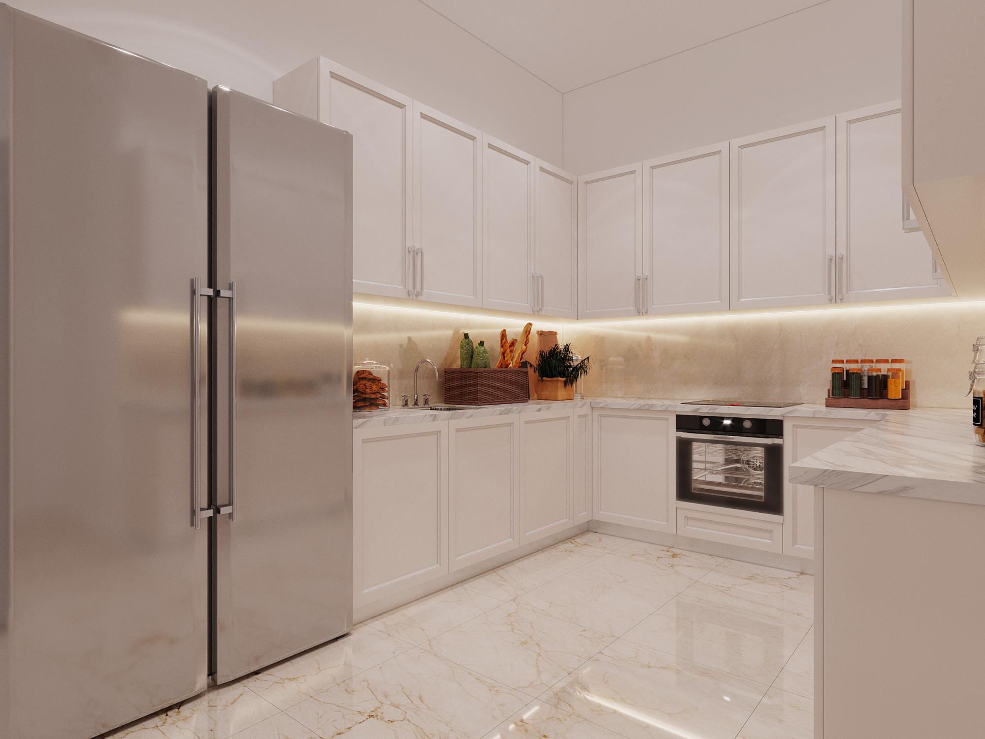 Technical kitchen made in the style of Contemporary