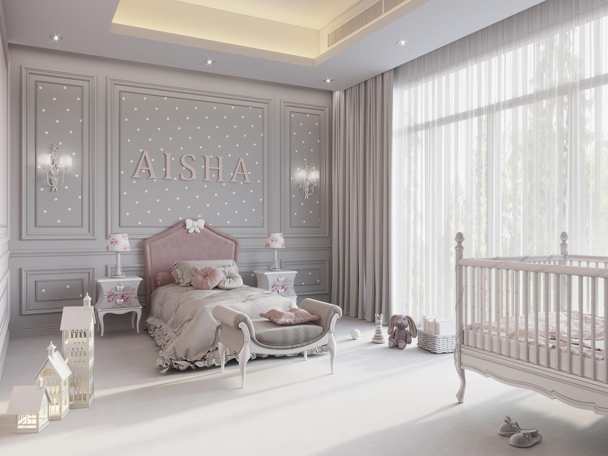 Nursery room made in the style of Contemporary classics