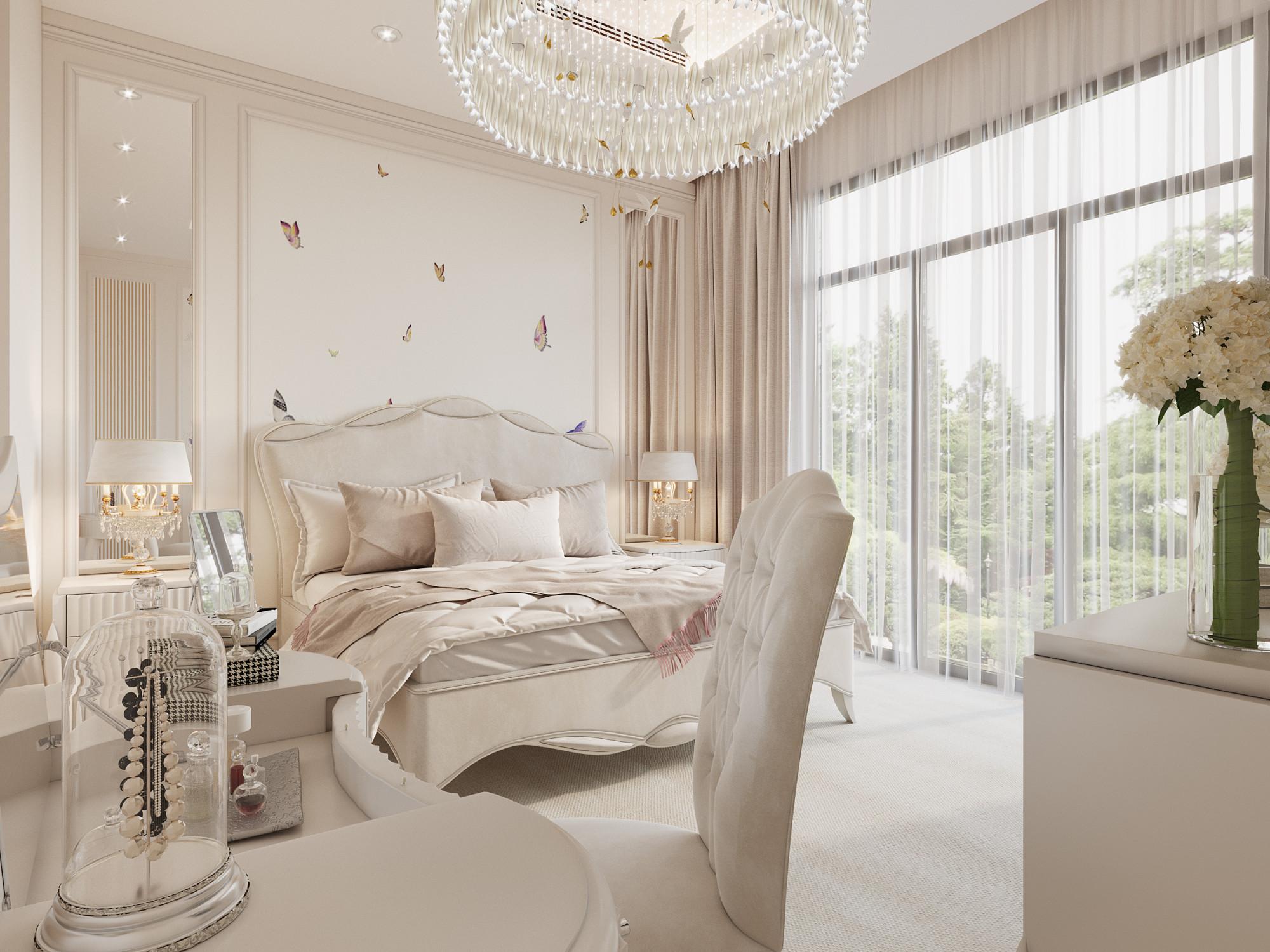 Bedroom №3 made in the style of Contemporary classics