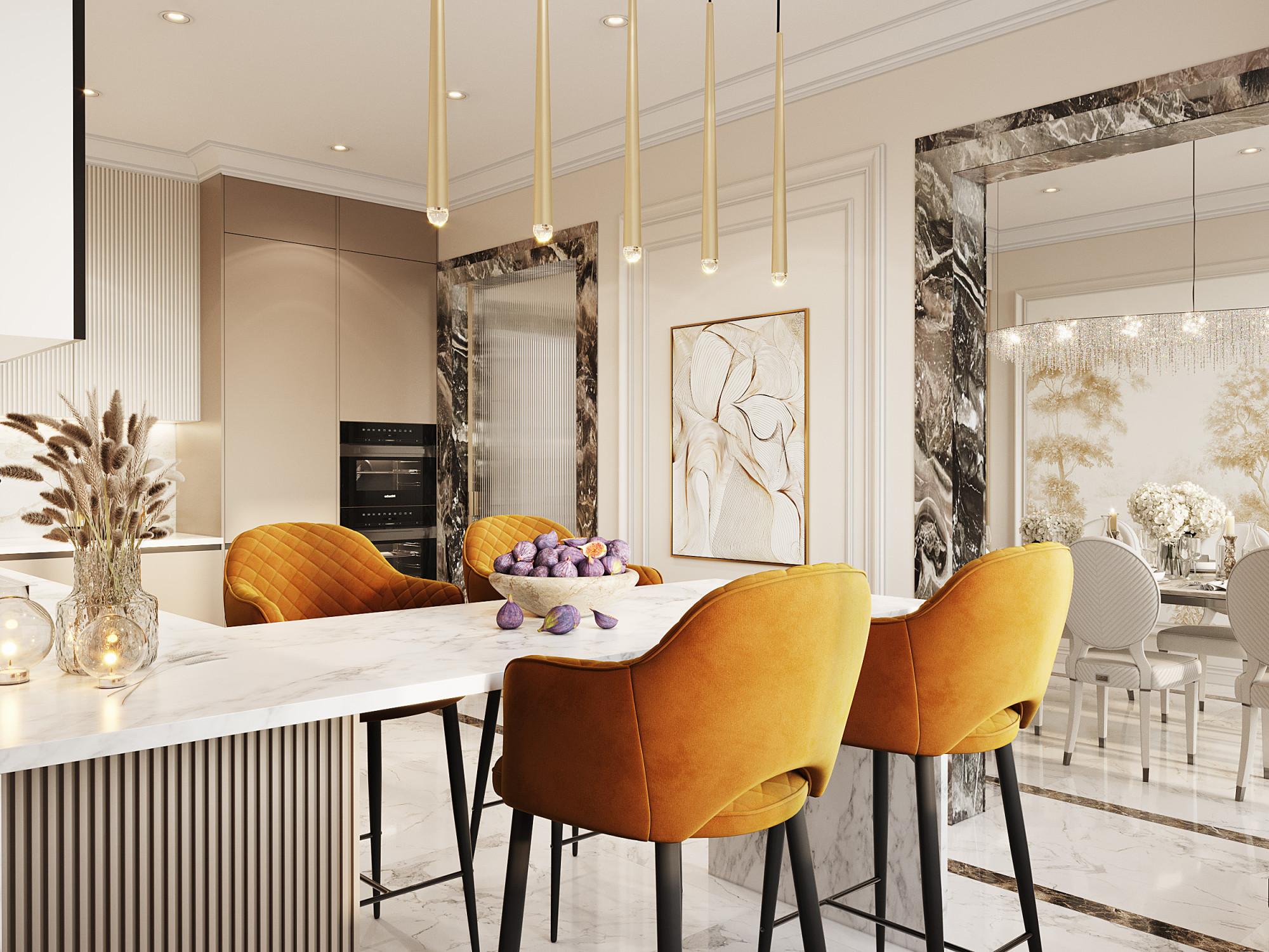 Kitchen made in the style of Classics Contemporary