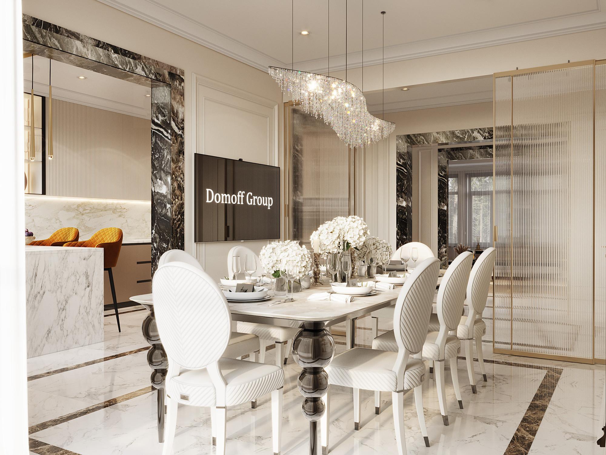 Dining room made in the style of Classics Contemporary