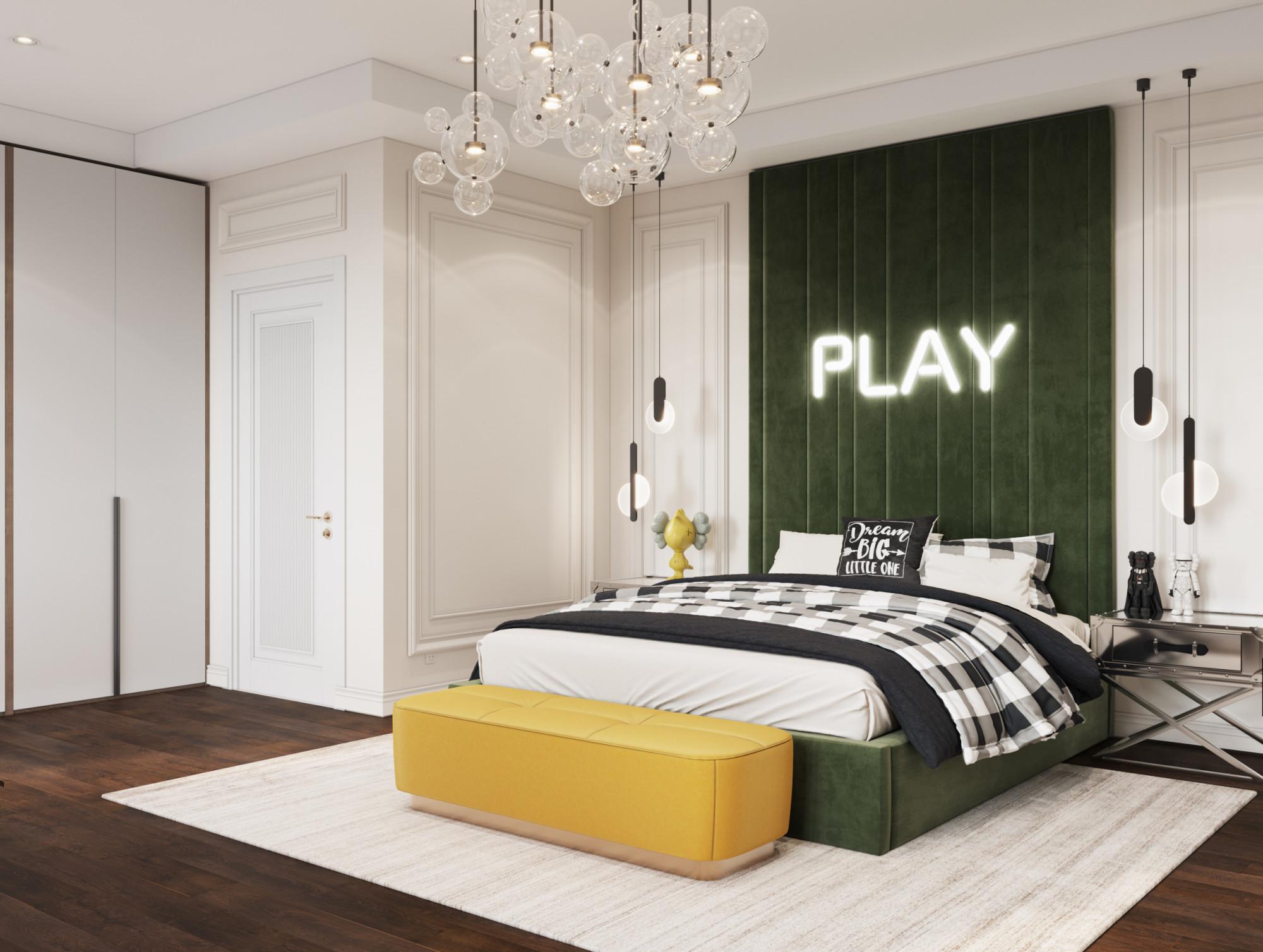 Nursery room №1 made in the style of Classics Contemporary