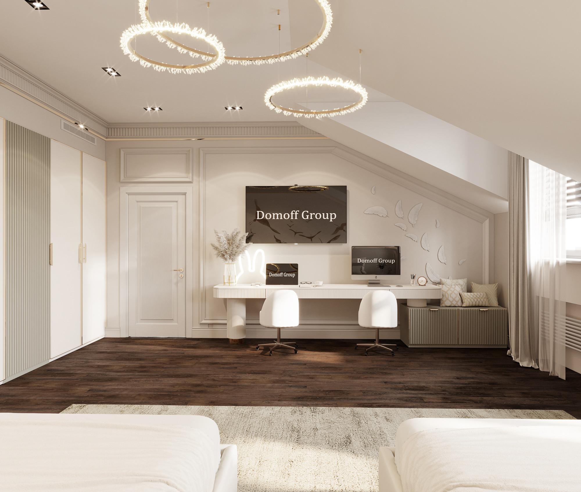 Nursery room №2 made in the style of Contemporary Minimalism