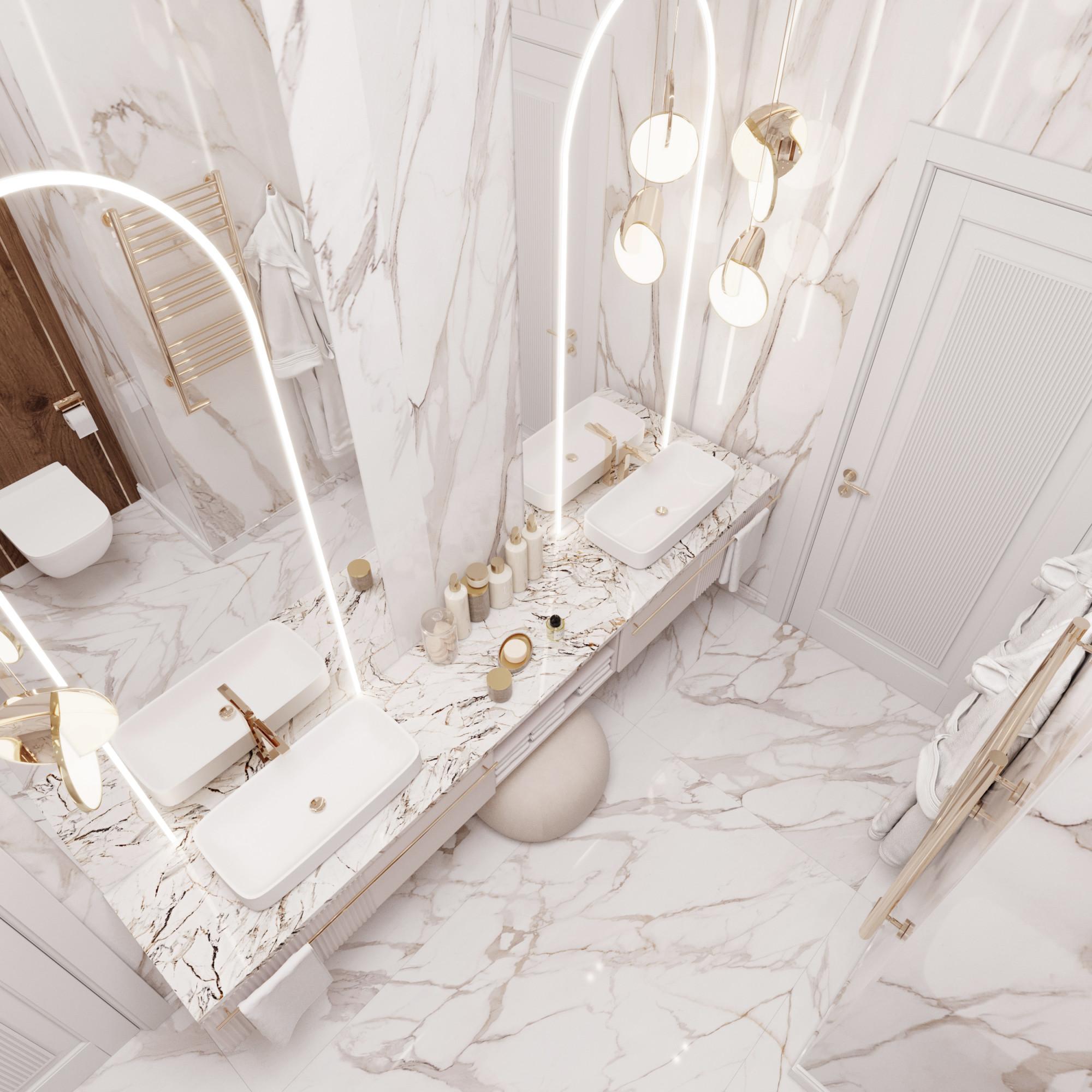 Bathroom in the nursery room №2 made in the style of Classics Contemporary