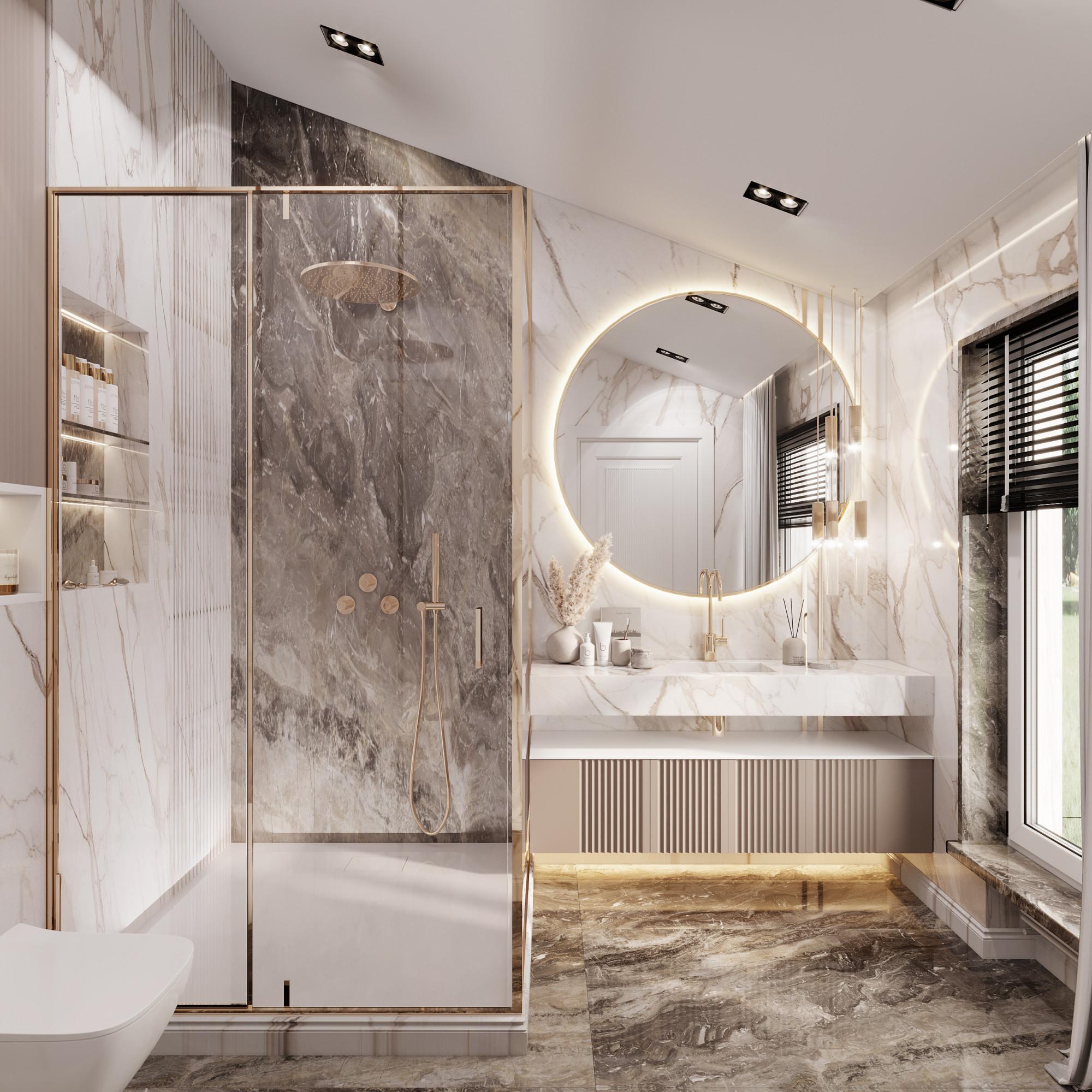 Bathroom in the nursery room №3  made in the style of Classics Contemporary