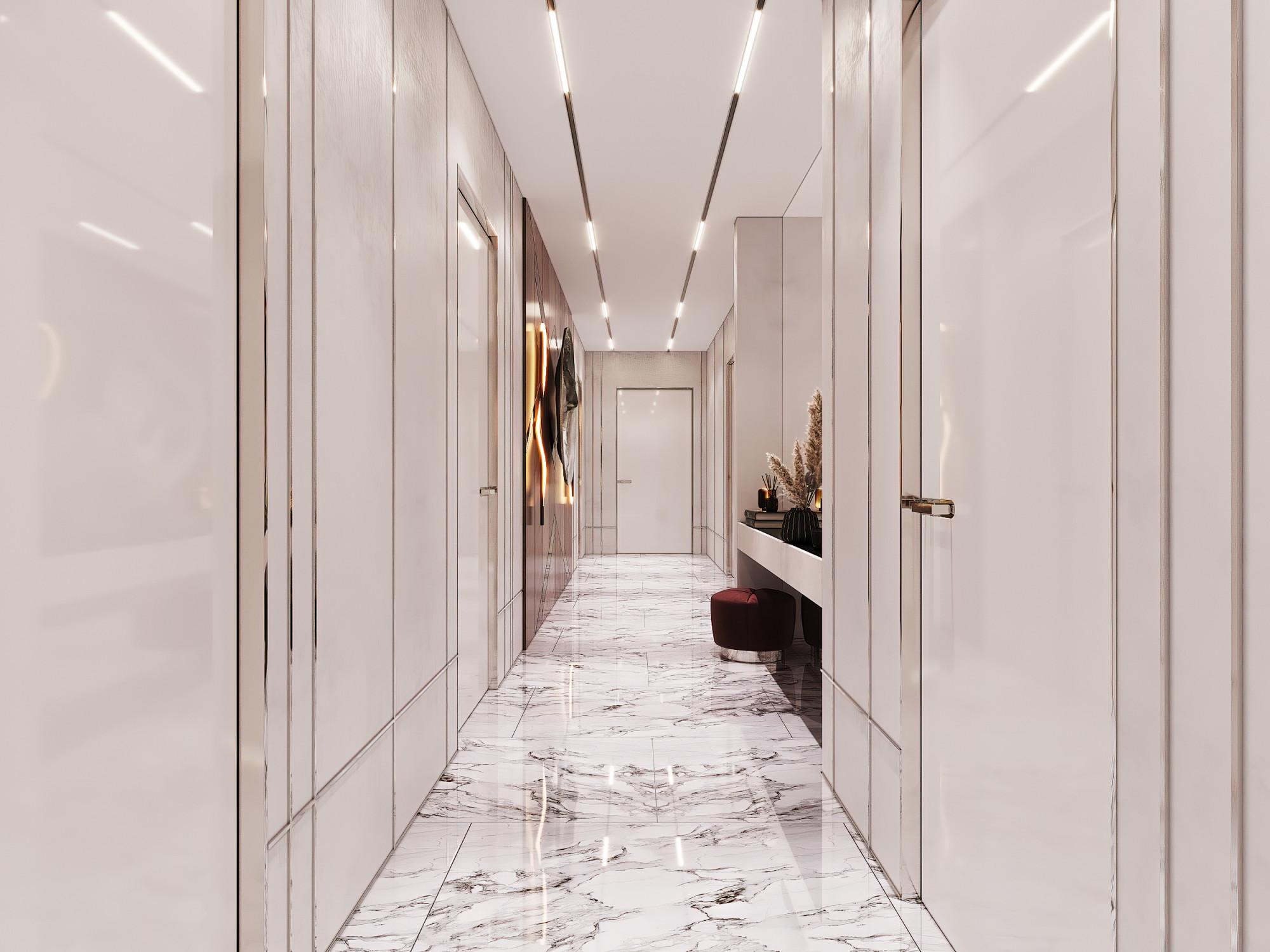 Hall made in the style of Contemporary classics