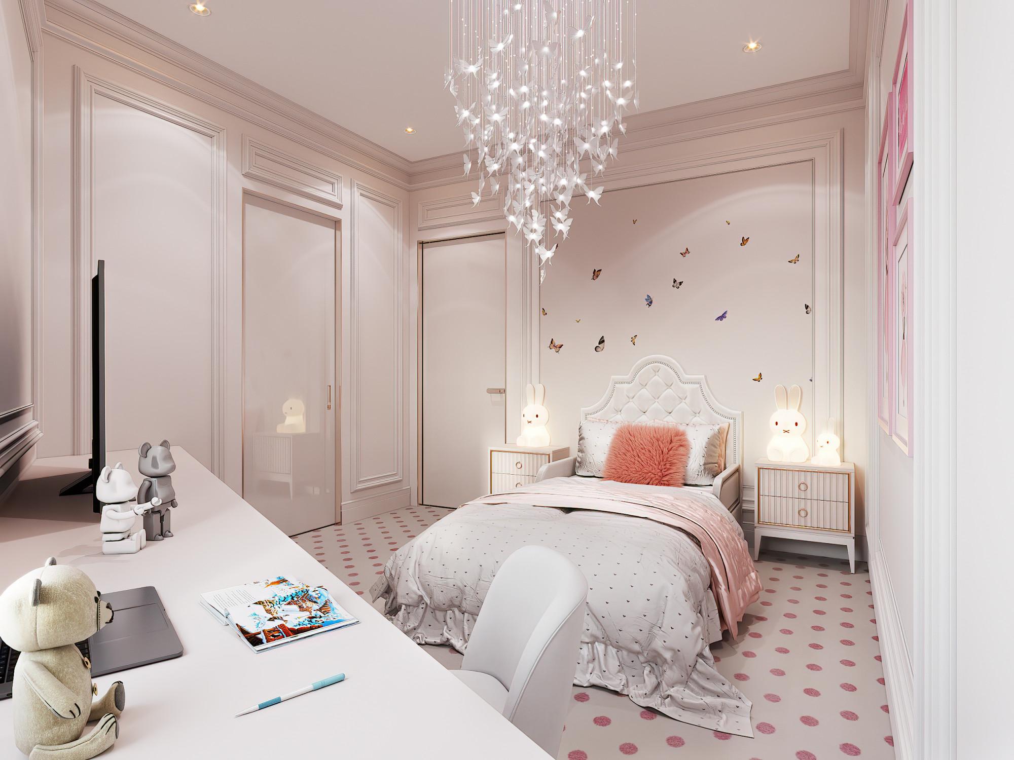 Nursery room made in the style of Contemporary classics