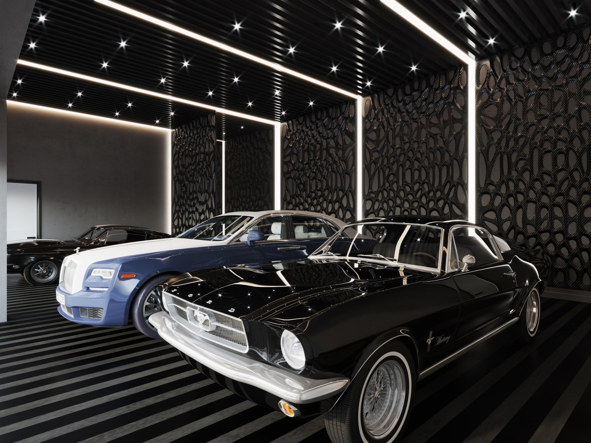 Garage made in the style of Classics Modern