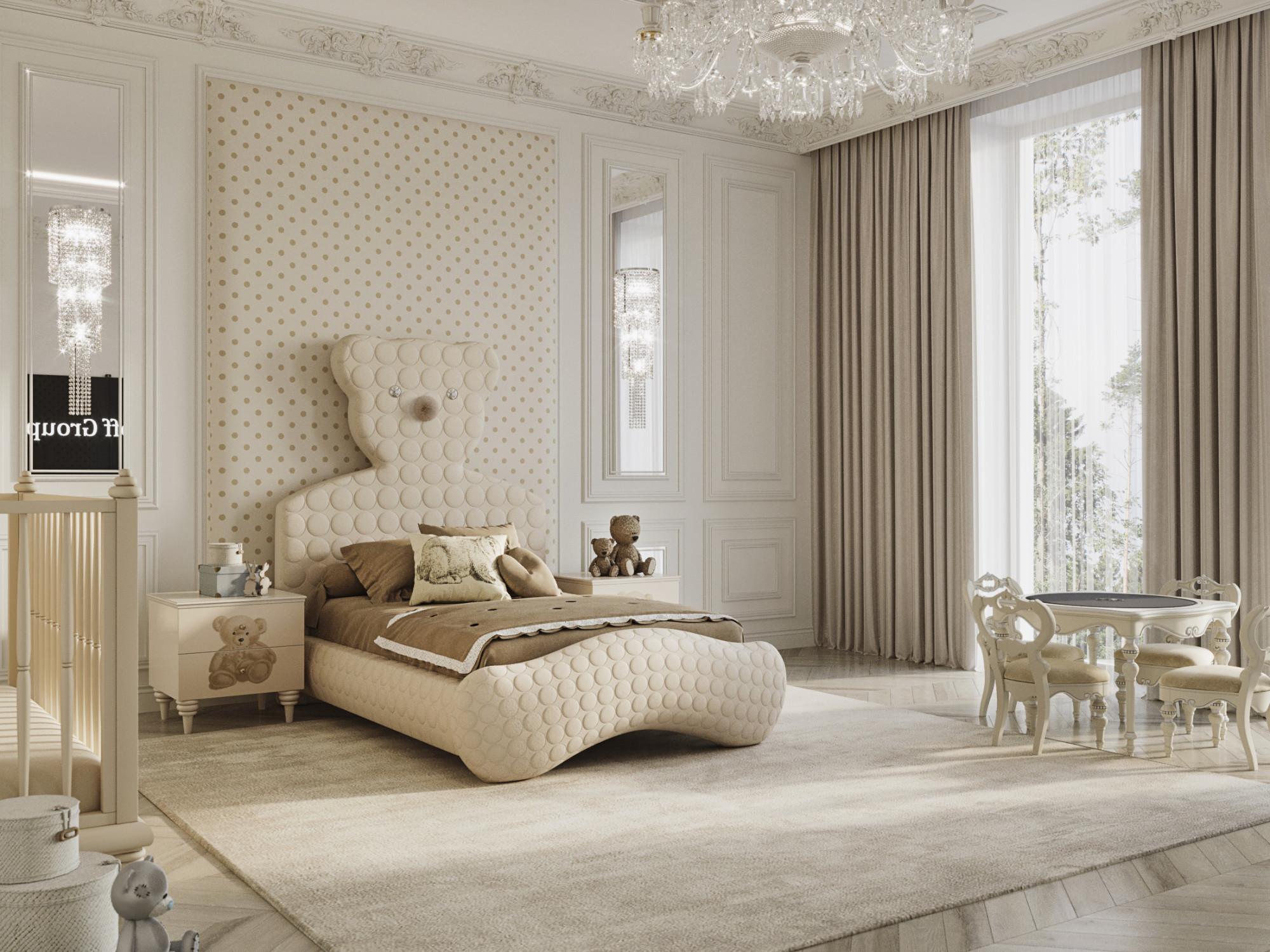 Nursery room №1 made in the style of Classics Neoclassicism