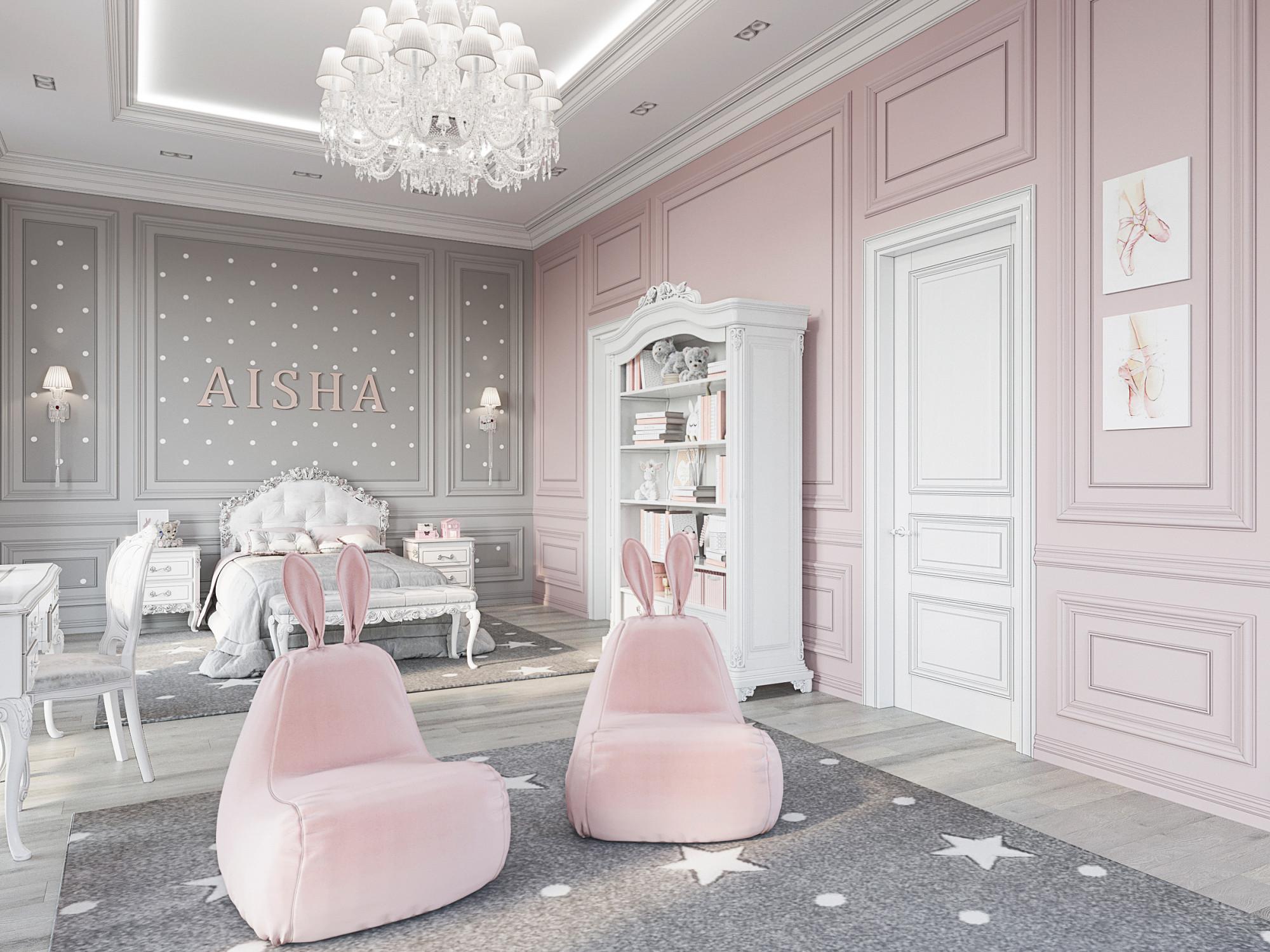 Nursery room №2 made in the style of Classics Neoclassicism