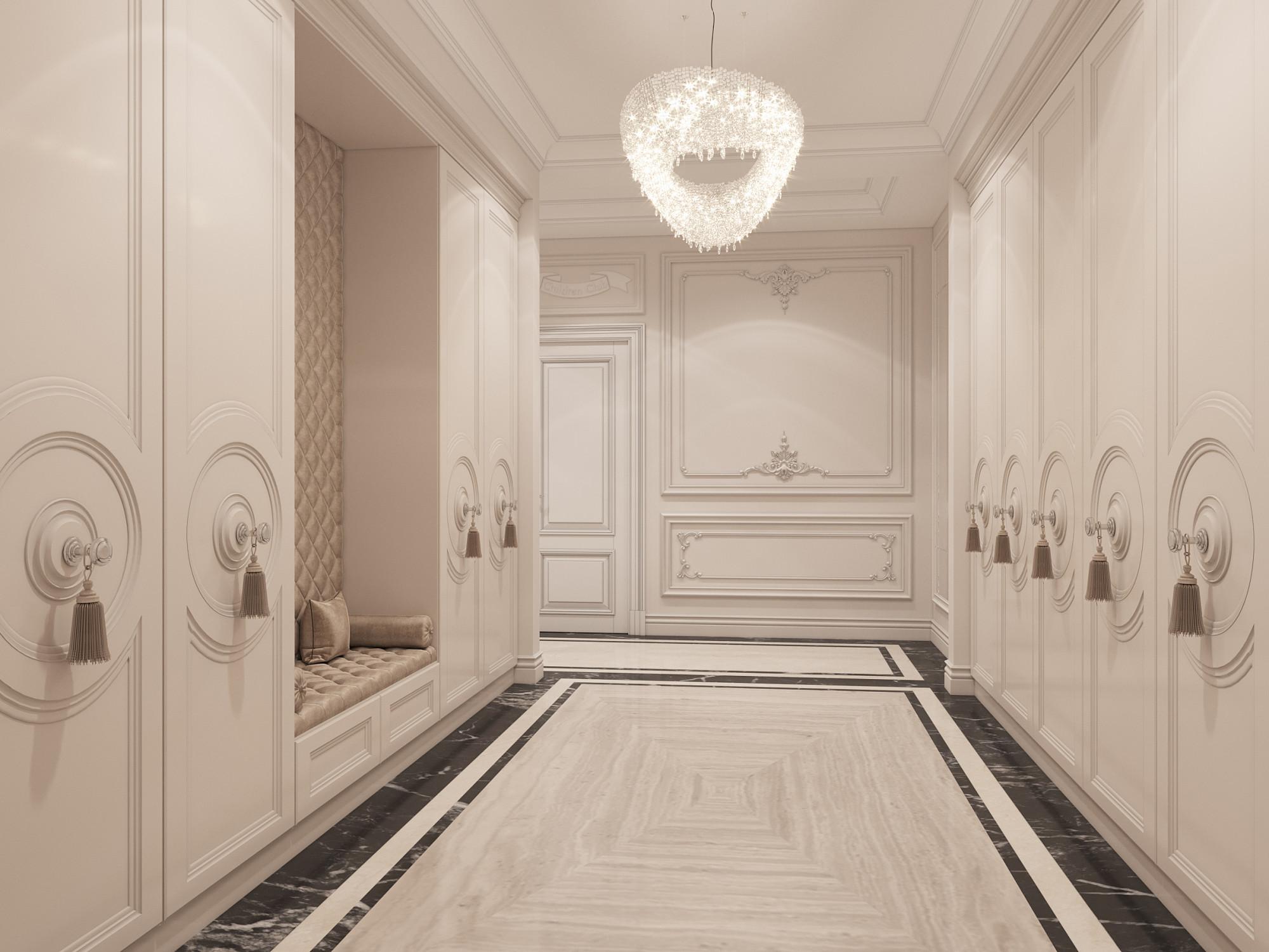 Hall  made in the style of Contemporary classics Neoclassicism