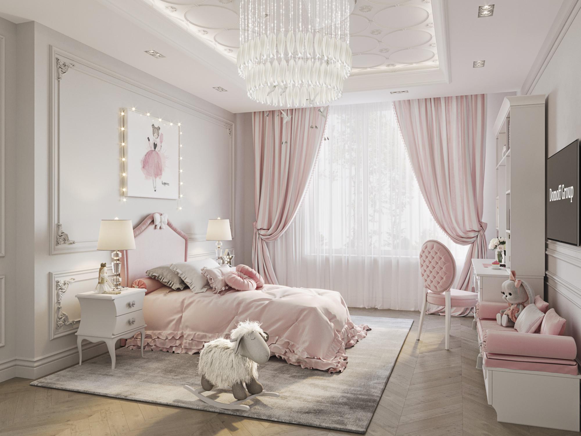 Nursery room №2 made in the style of Contemporary classics Neoclassicism