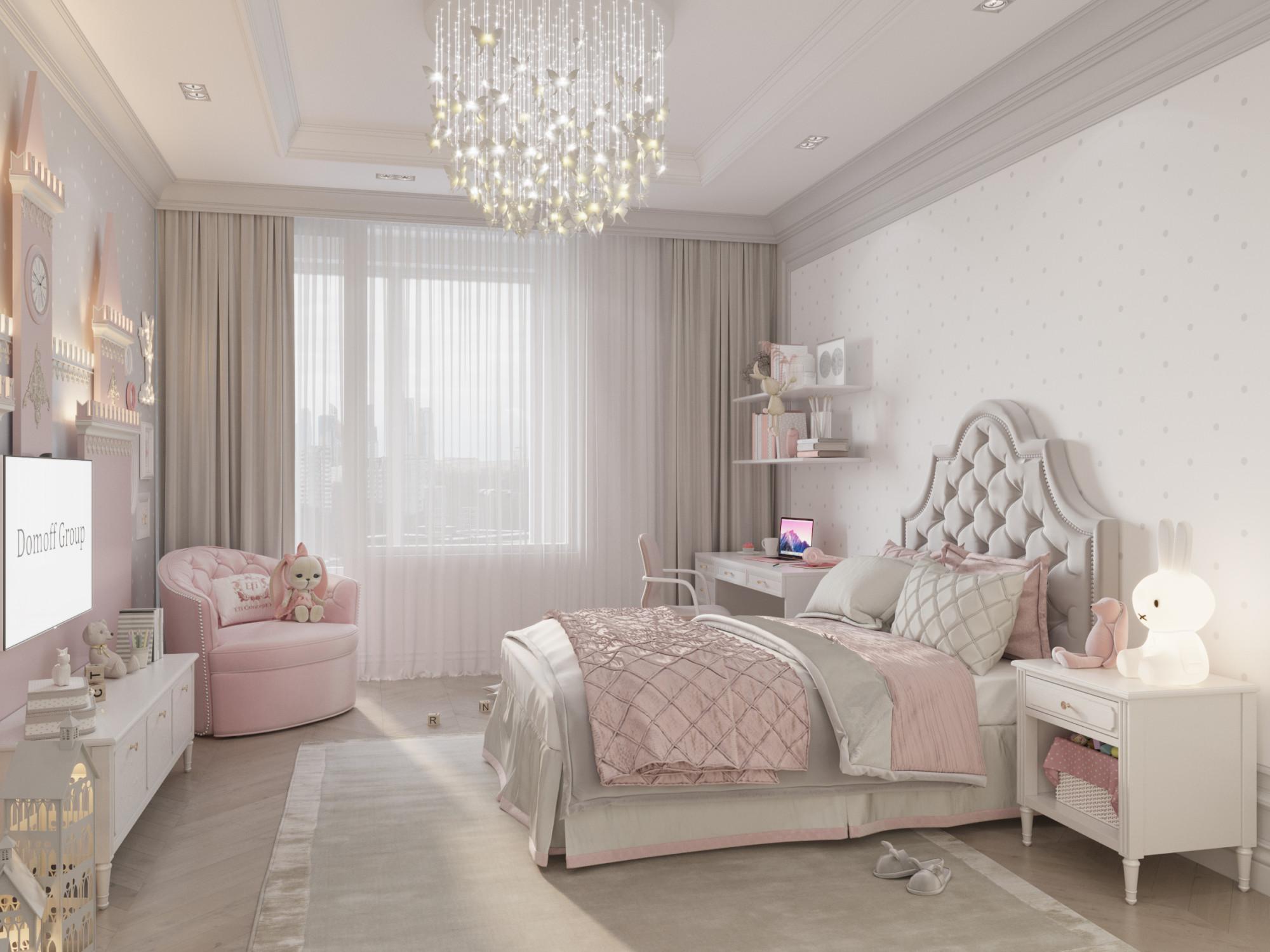 Nursery room №3 made in the style of Contemporary classics Neoclassicism