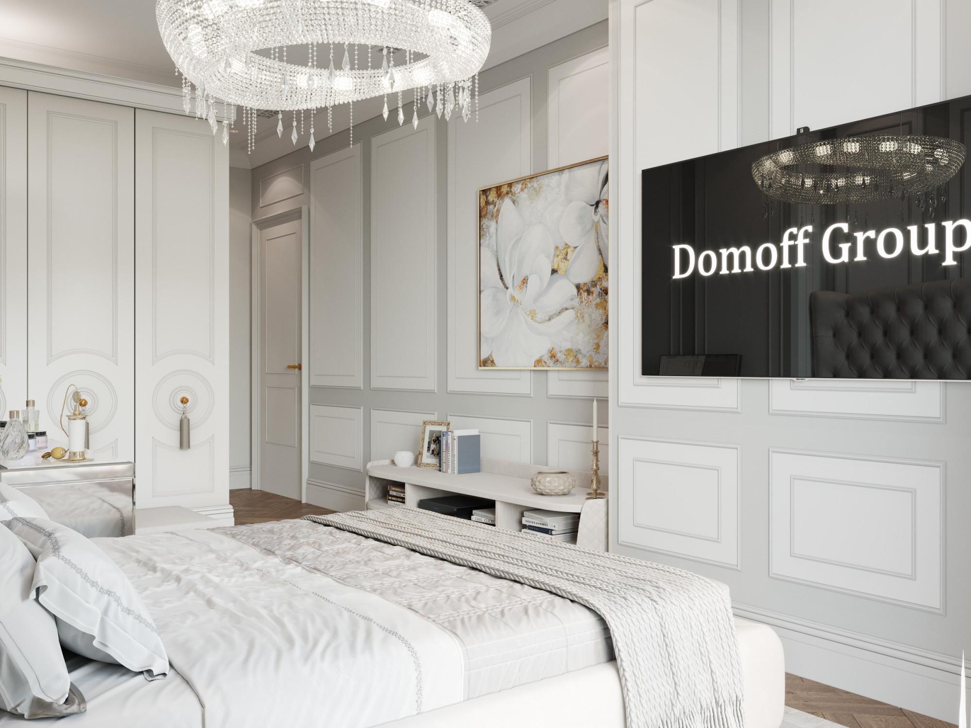 Bedroom made in the style of Classics Neoclassicism